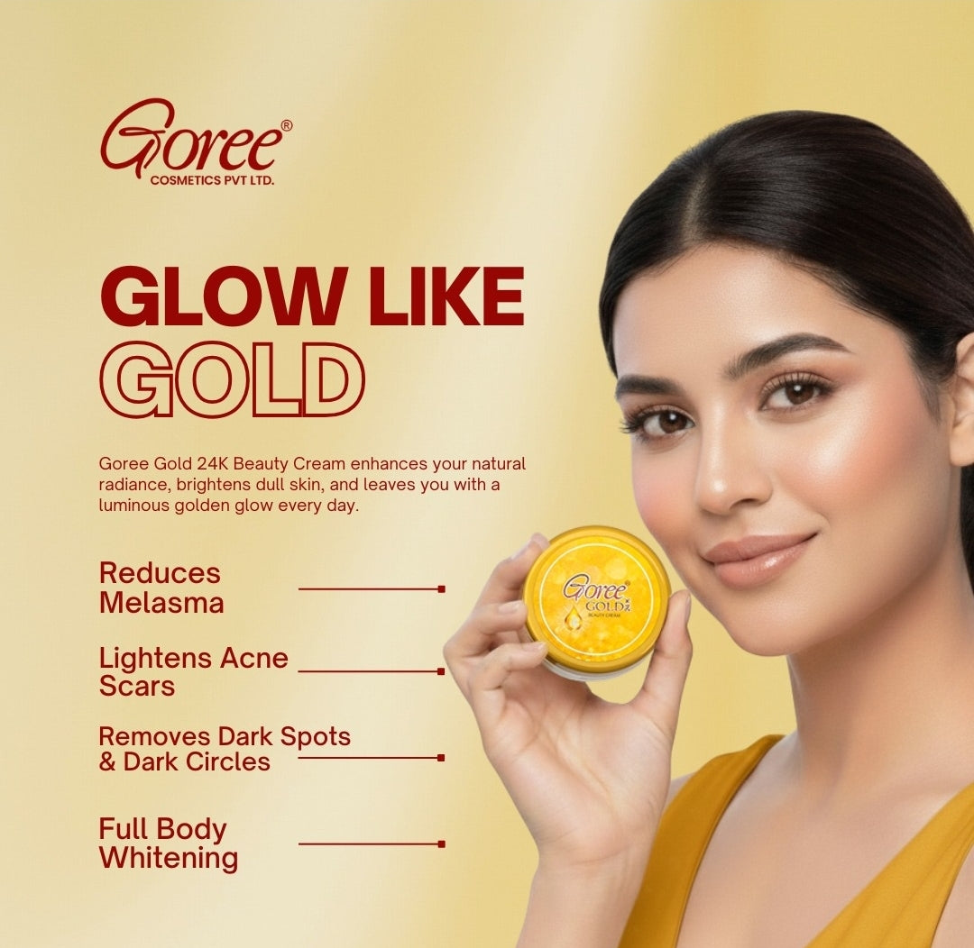 Goree Gold 24K Beauty Cream. 1pc
