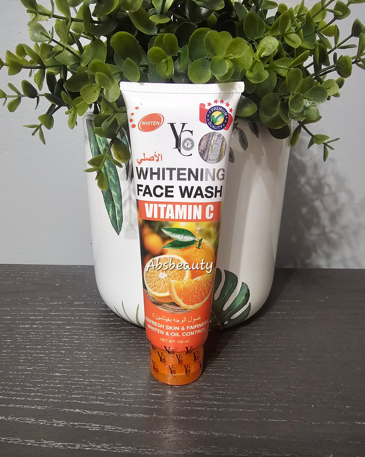 YC Whitening Face Wash Vitamin C, Papaya, Lemon, Rice Milk, Milk Extract. For All Skin Types β¨οΈ