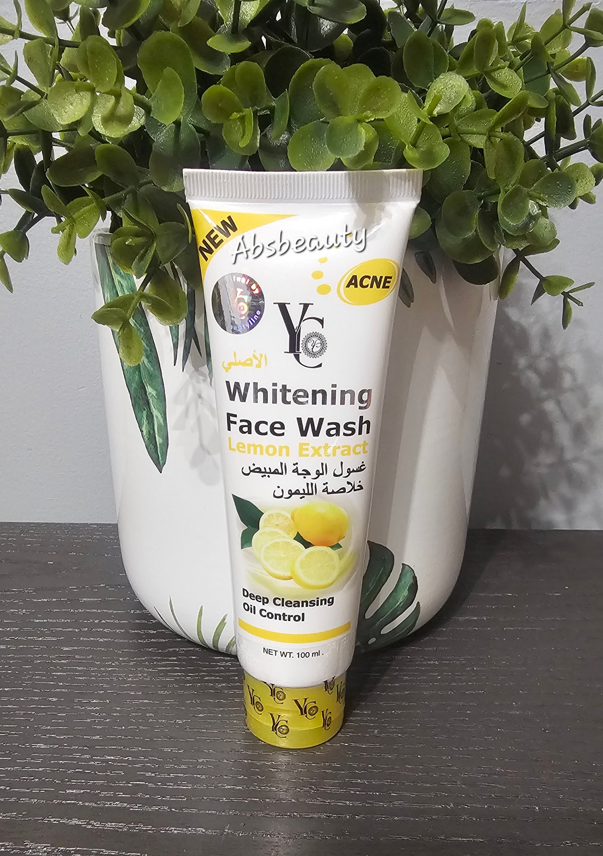 YC Whitening Face Wash Vitamin C, Papaya, Lemon, Rice Milk, Milk Extract. For All Skin Types β¨οΈ