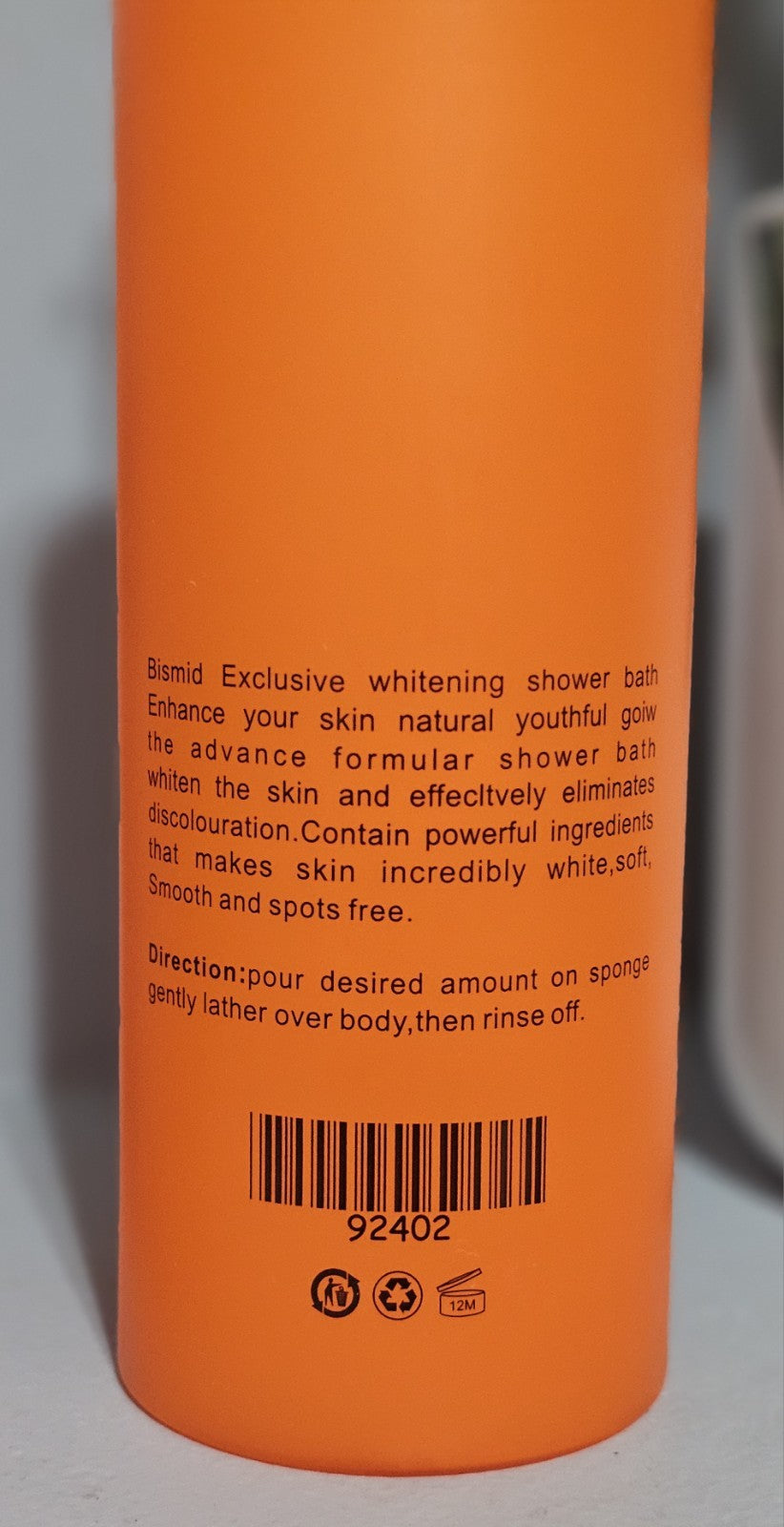 1x Bismid Exclusive Whitening Shower Bath 800ml Original 100% Authentic