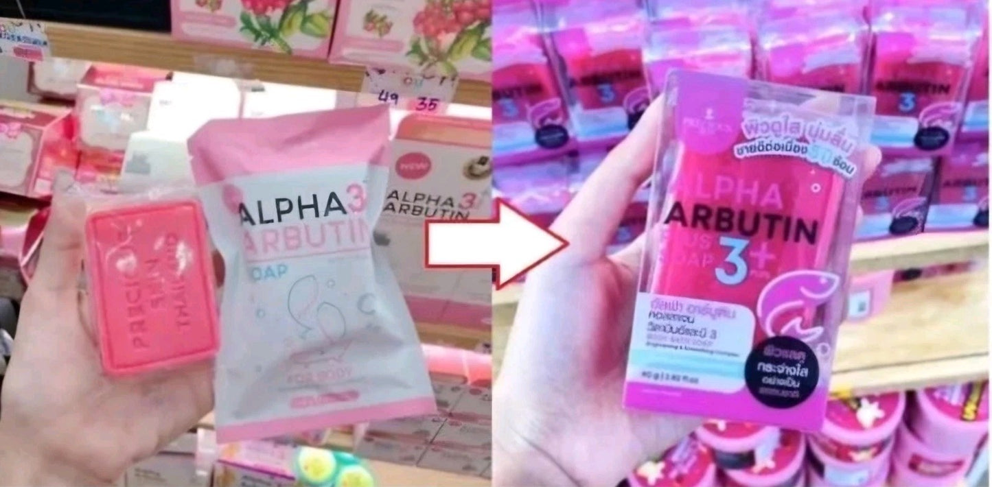 ORIGINAL Alpha Arbutin 3 Plus Collagen Whitening & Brightening Body Soap