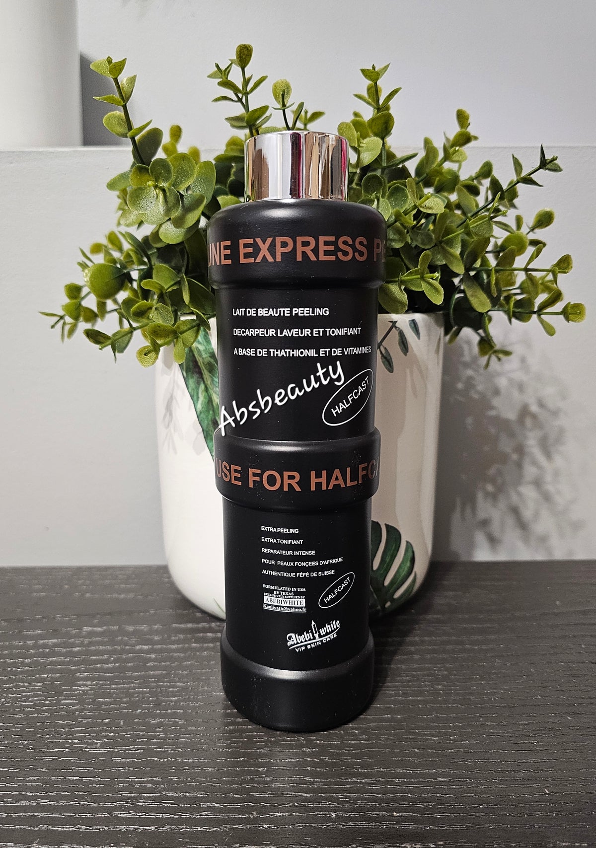 Abebi White Vip Skin Care Brune Express Peeling Half-C Body Lotion