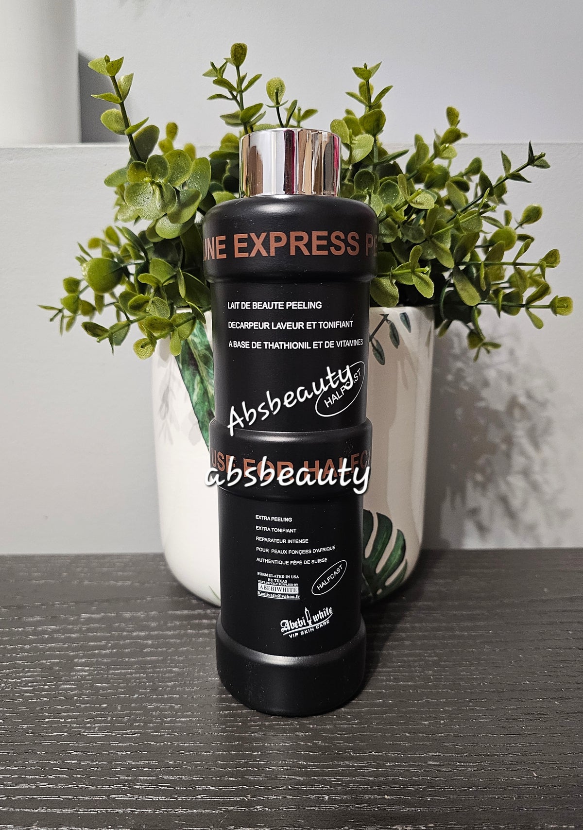 Abebi White Vip Skin Care Brune Express Peeling Half-C Body Lotion