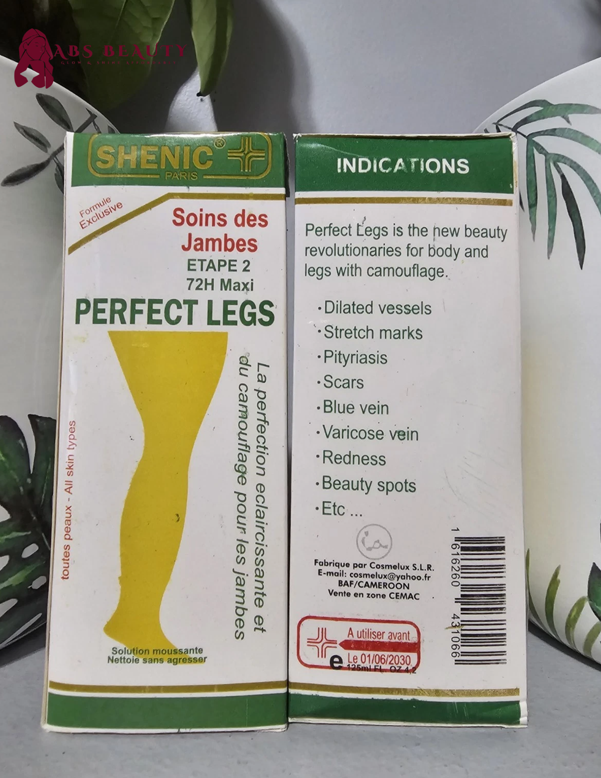 1×Perfect Legs SHENIC Paris Stage2 Exclusive Formula Oil ORIGINAL&AUTHENTIC