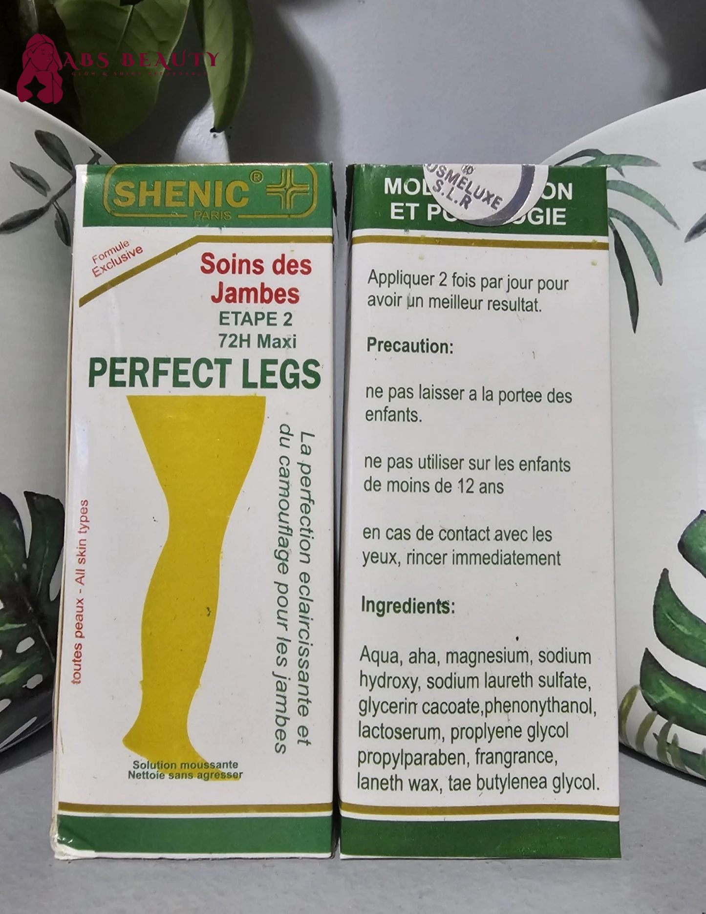 1×Perfect Legs SHENIC Paris Stage2 Exclusive Formula Oil💯ORIGINAL&AUTHENTIC👌✅️