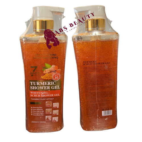 Deep Cleaning Super Whitening Turmeric Scrub Shower Gel 1000ml