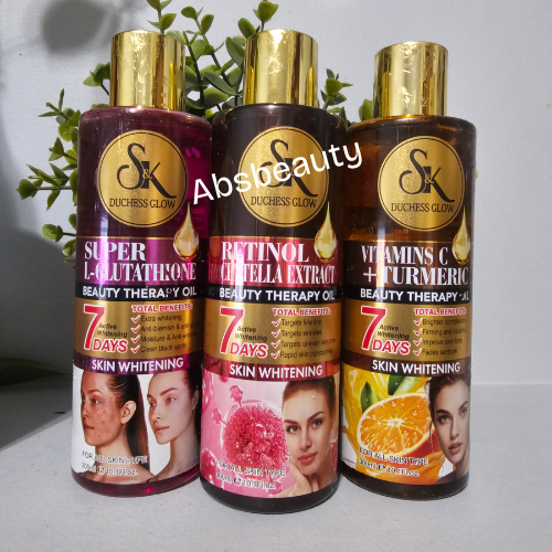 SK Duchess Glow Beauty Whitening Body Oil All Types Skin 300m 1pc