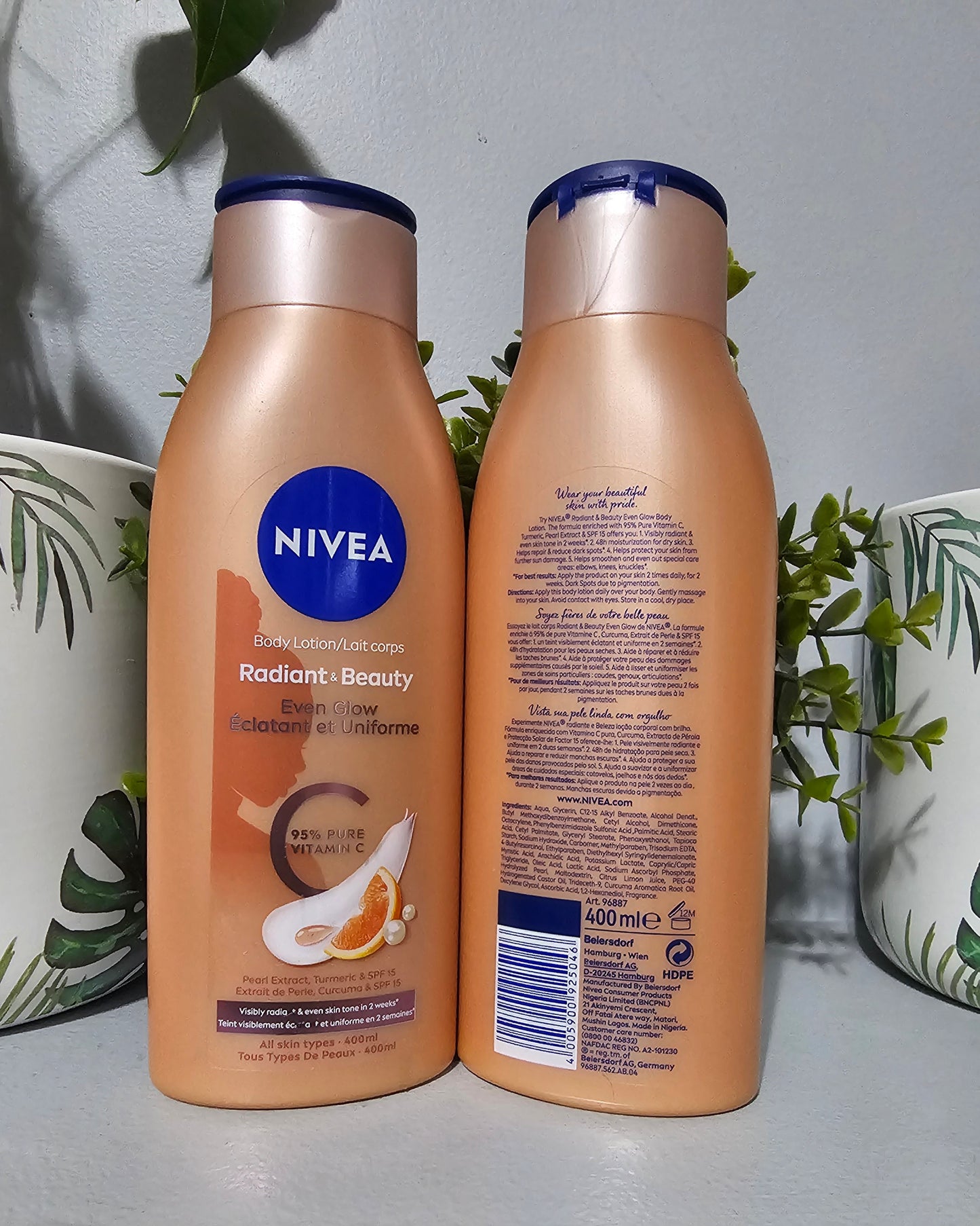 Nivea Radiant & Beauty Body Lotion 400ml Original & Authentic