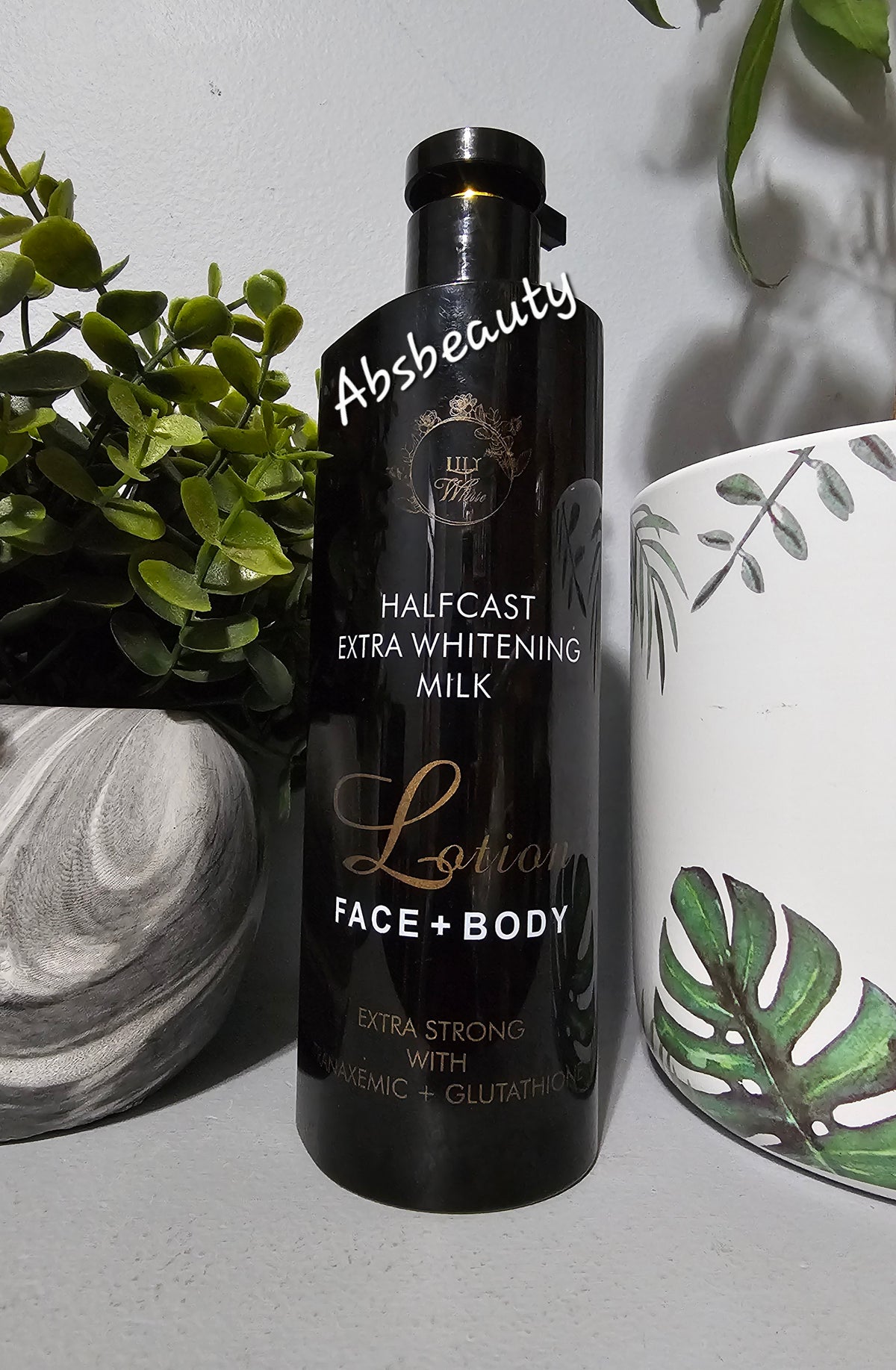 Lily White Half-C Extra Whitening Lotion Face&Body||10X Strong Whitening Lotion Face&Body 500ml