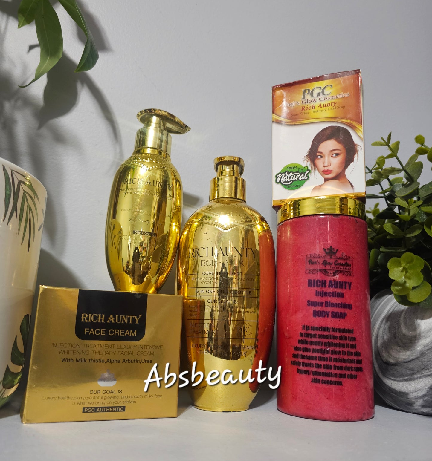 Rich Aunty Injection Whitening Set From Pari's Glow Cosmetics