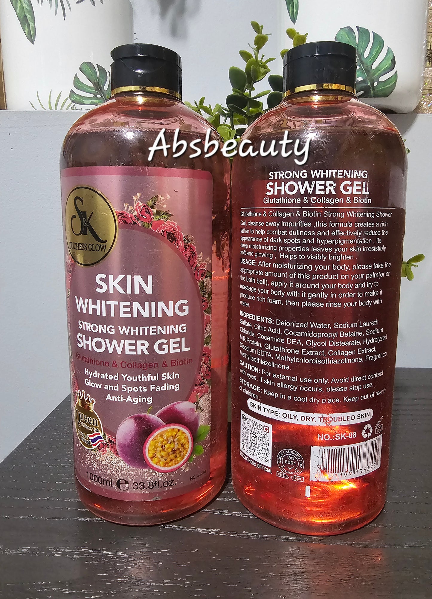 SK DUCHESS Glow Skin Whitening SHOWER GEL 1000ml 1pc 💯Authentic 👌✅️