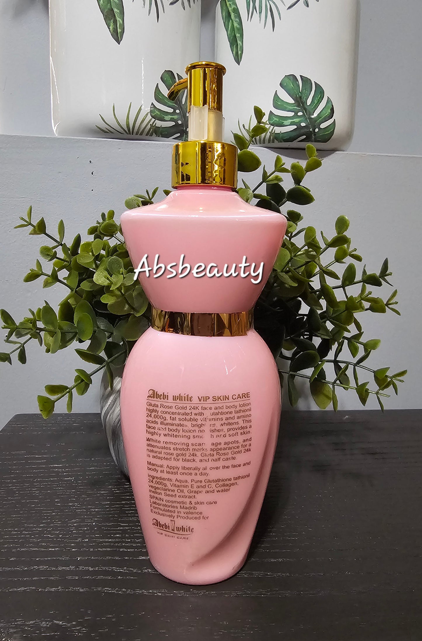Abebi White Vip Skin Care Gluta Rose Gold 24K Lotion. 1pc ✅️ 💯...