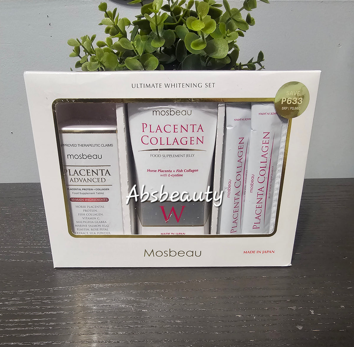Mosbeau Ultimate Whitening Set Supplements Made In Japan