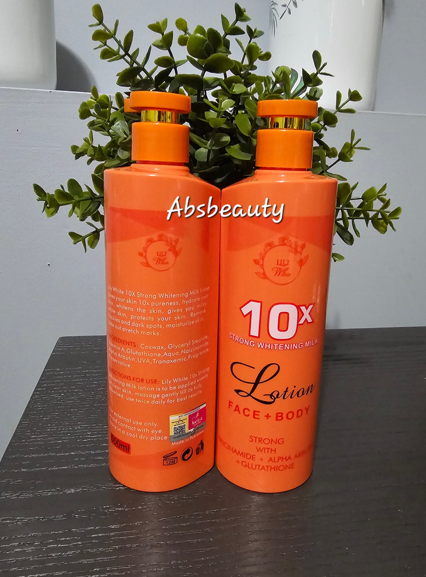 Lily White Half-C Extra Whitening Lotion Face&Body||10X Strong Whitening Lotion Face&Body 500ml ✨️💯👌