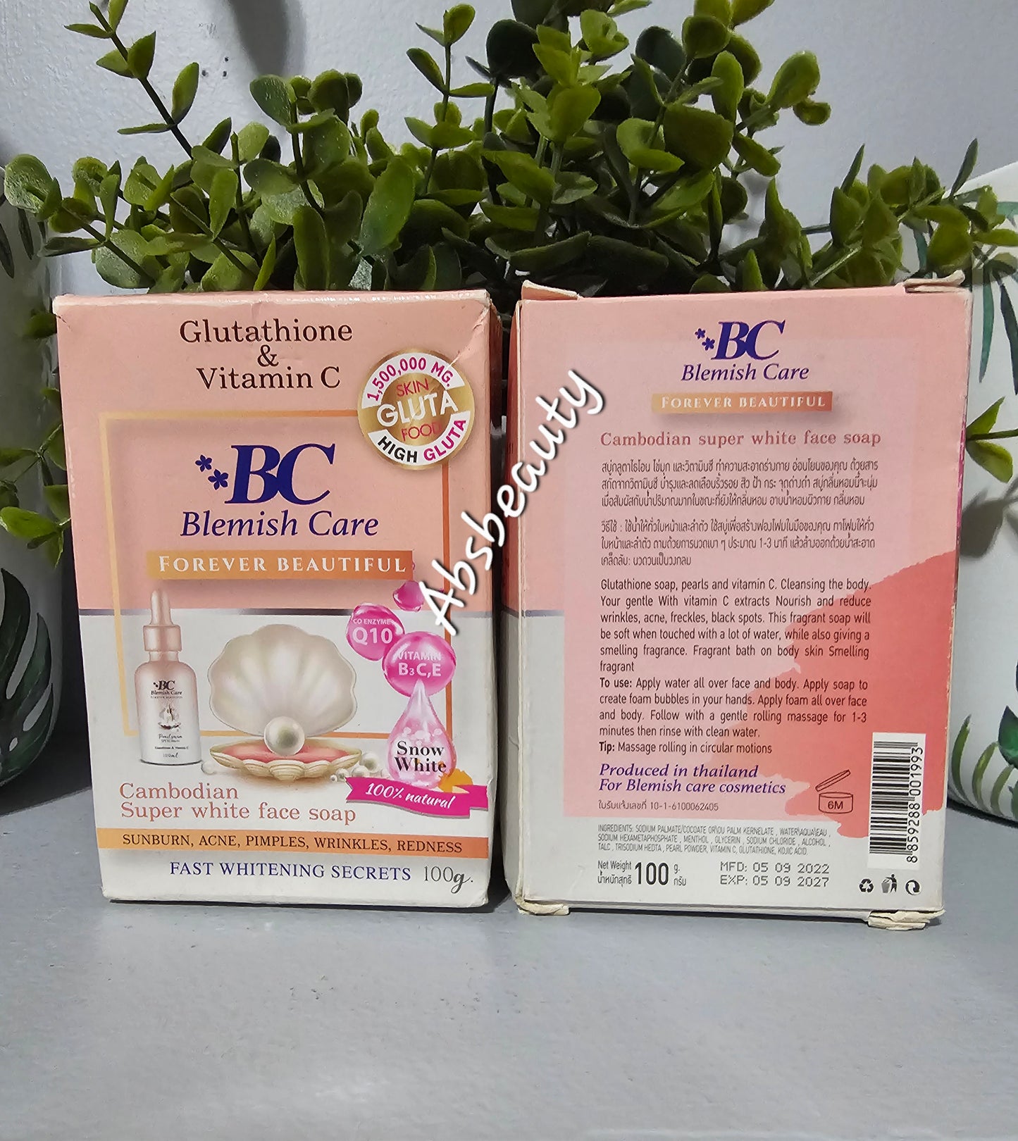 Blemish Care Forever Beautiful Super White Face Soap 100g💯👌.1pc