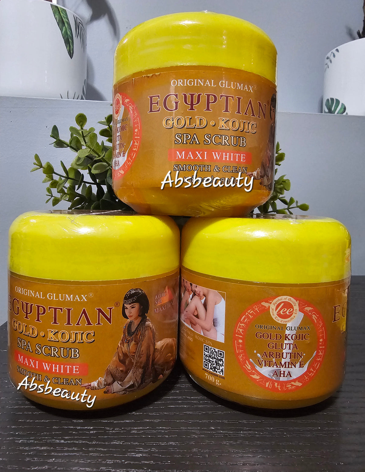 LEE Egyptian Gold Kojic Scrub Maxi White Smooth & Clean 1pc