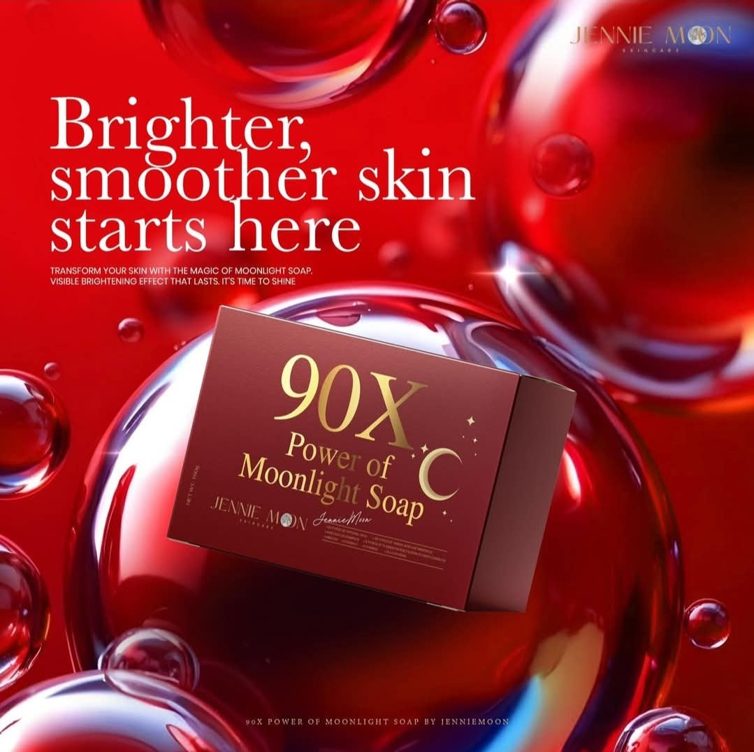 Jennie Moon 90X Power of Moonlight Body & Face Soap 160g 1pc