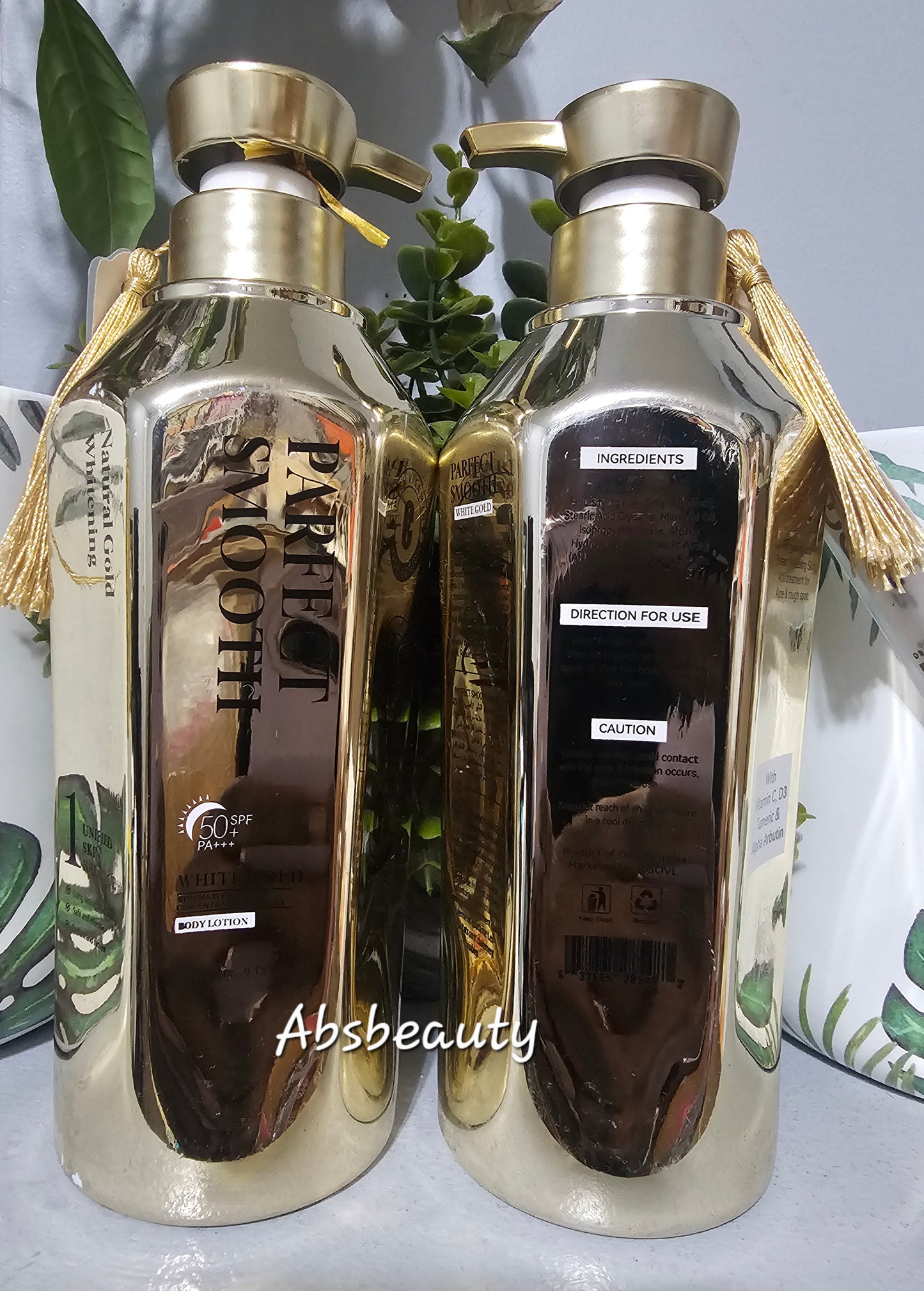 Parfect Smooth Half-C| Natural Gold Whitening Body Lotion With Spf50 500ml, 1pc💯👌