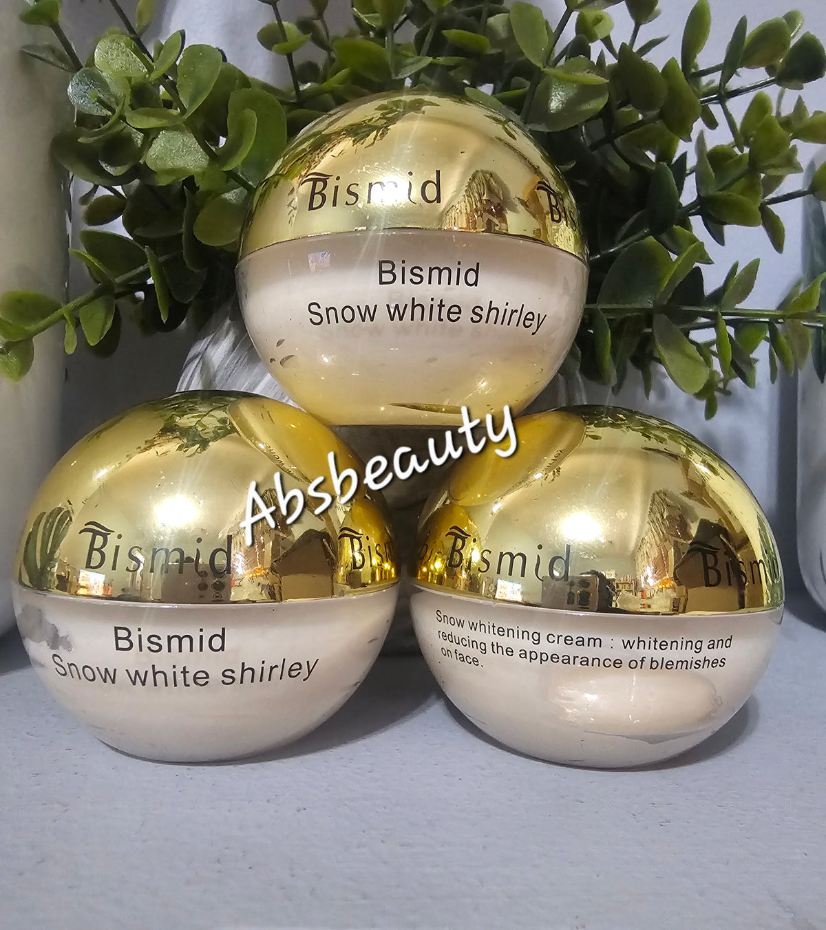 Bismid Snow White Face Cream Shirley 1pc