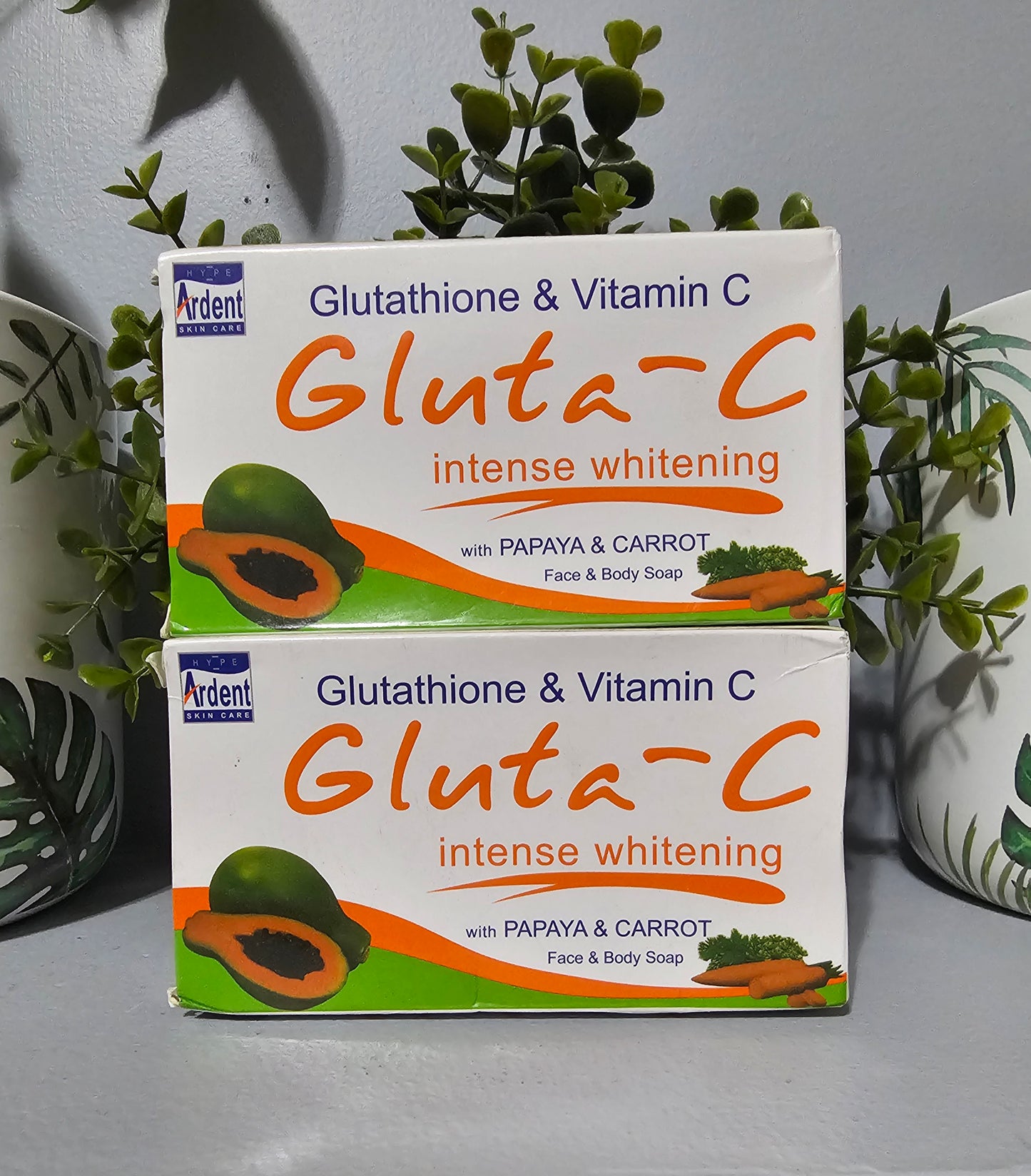 Gluta-C Intense Whitening With Papaya & Carrot Face & Body Soap