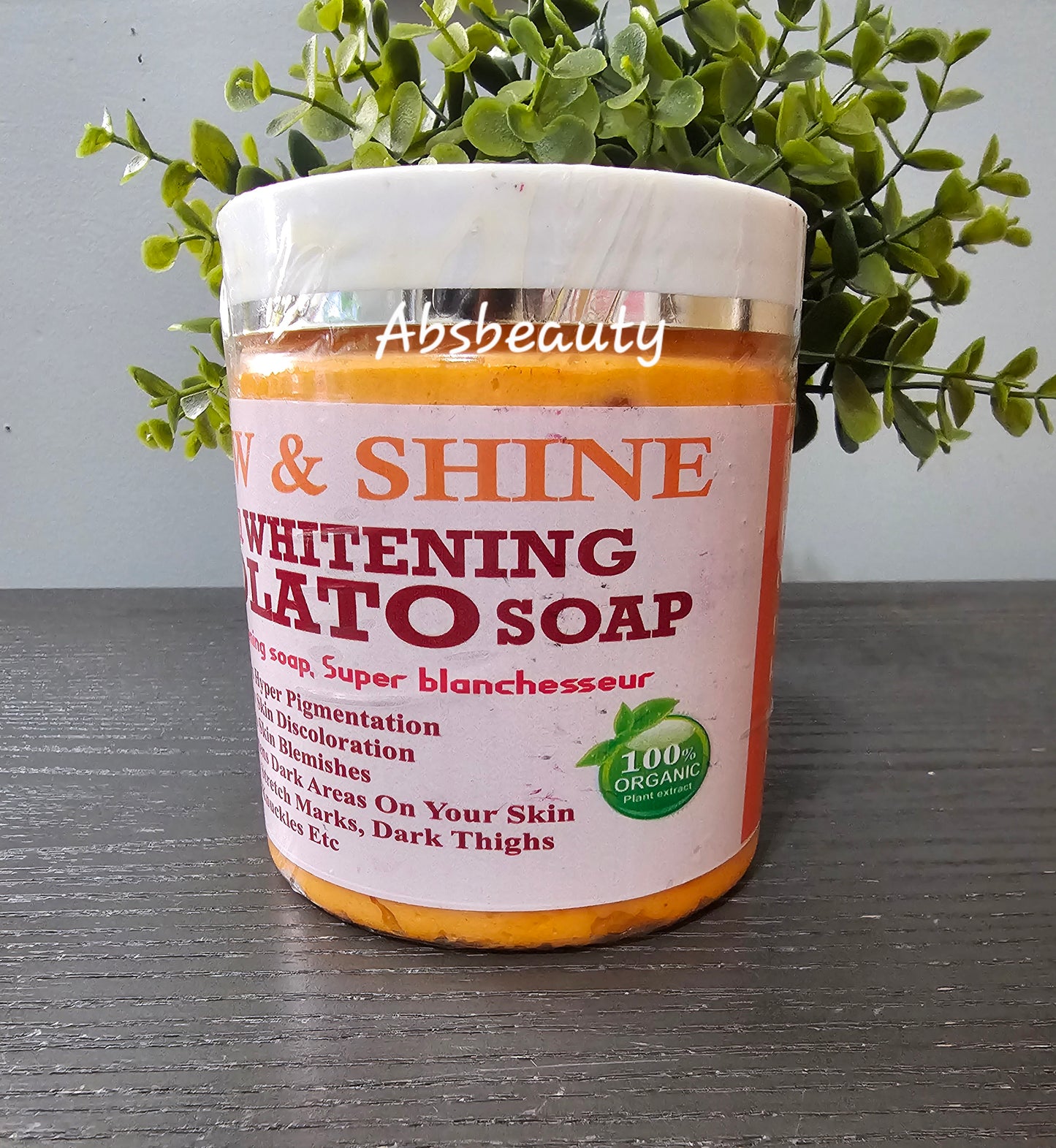 Glow & Shine Extra Whitening Molato Soap With Whitening Booster 100% Organic👌✨️