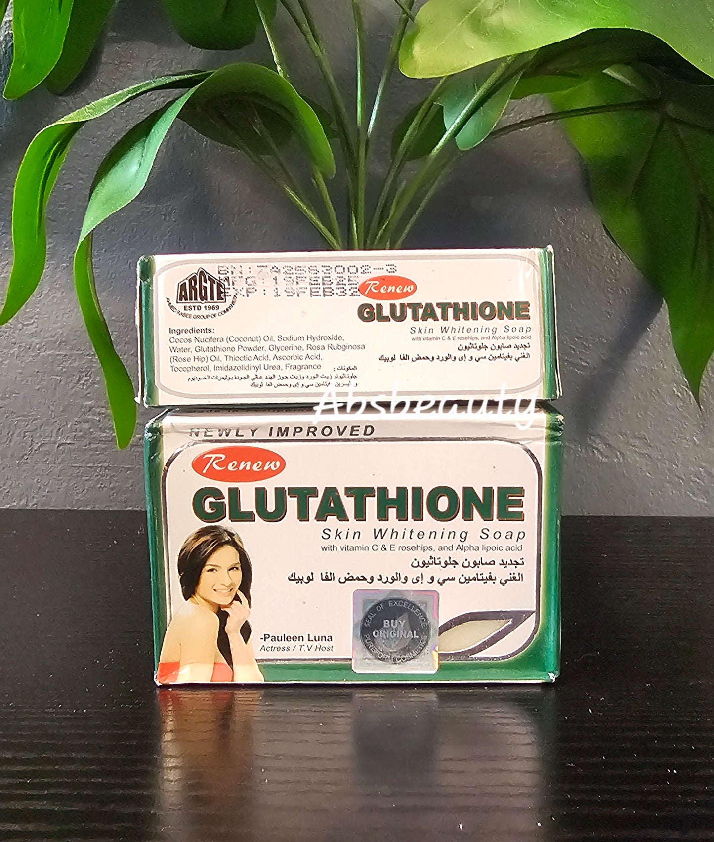 Renew Glutathione Skin Whitening Bar Soap 135g ORIGINAL 1pc