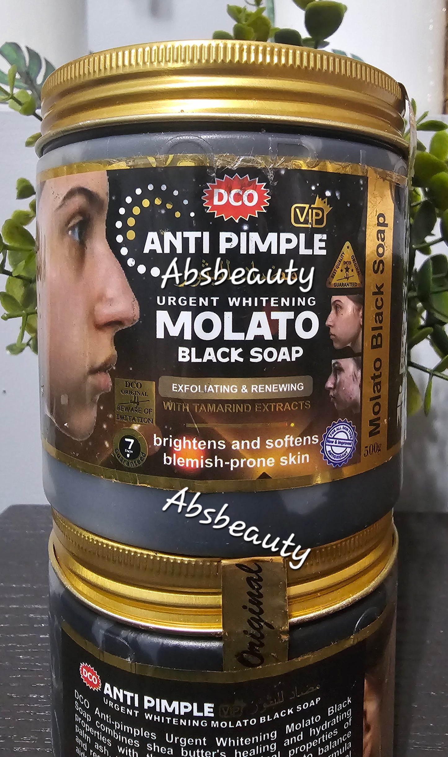 Anti Pimple Urgent Whitening MOLATO Black Soap 500g✨️💯👌 1pc
