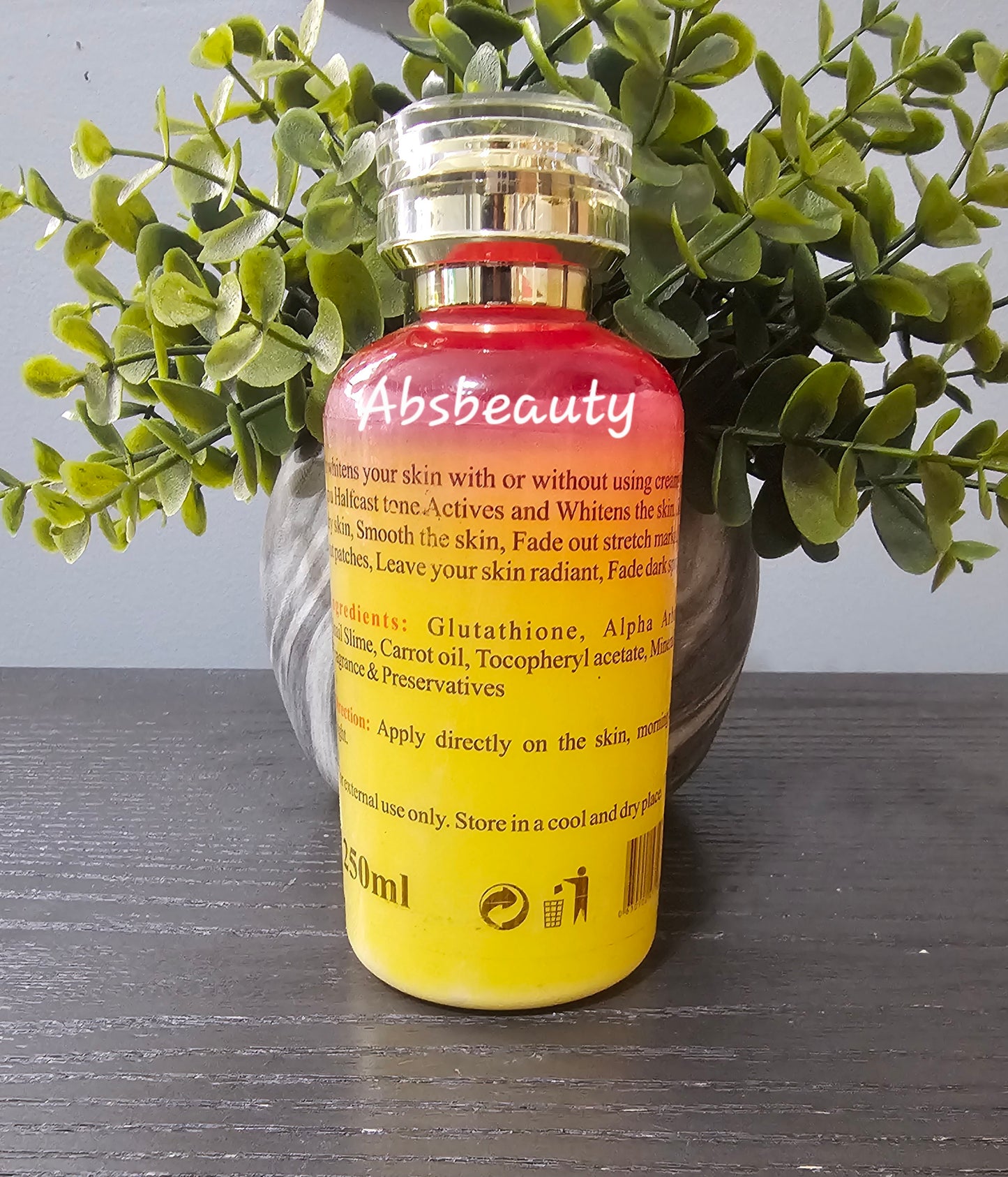 Kizzy Gold Half C Glow Body Oil 250ml ✨️ 💯 Authentic