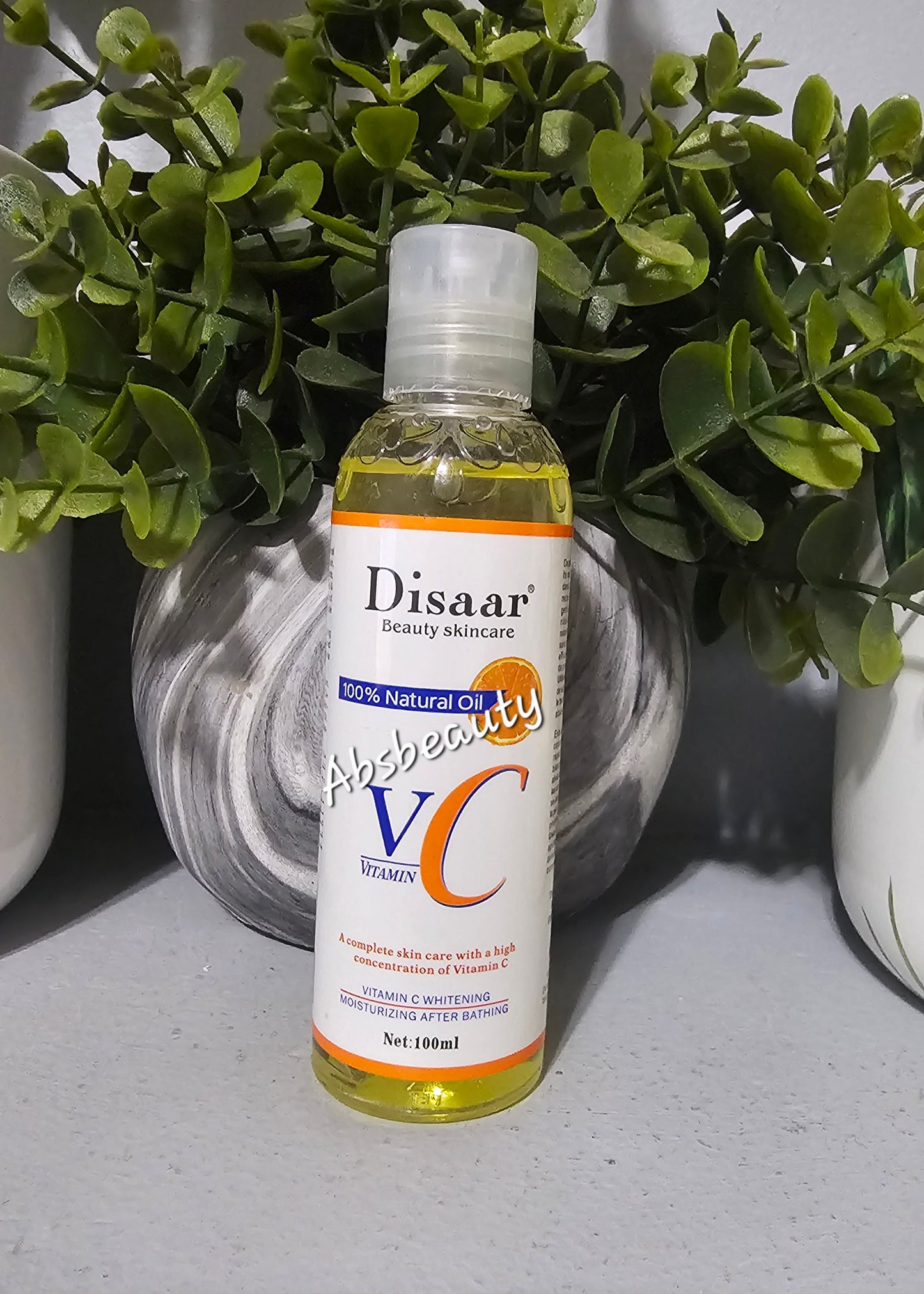 DISAAR Beauty Skincare Vitamin C Whitening Natural Oil 100ml