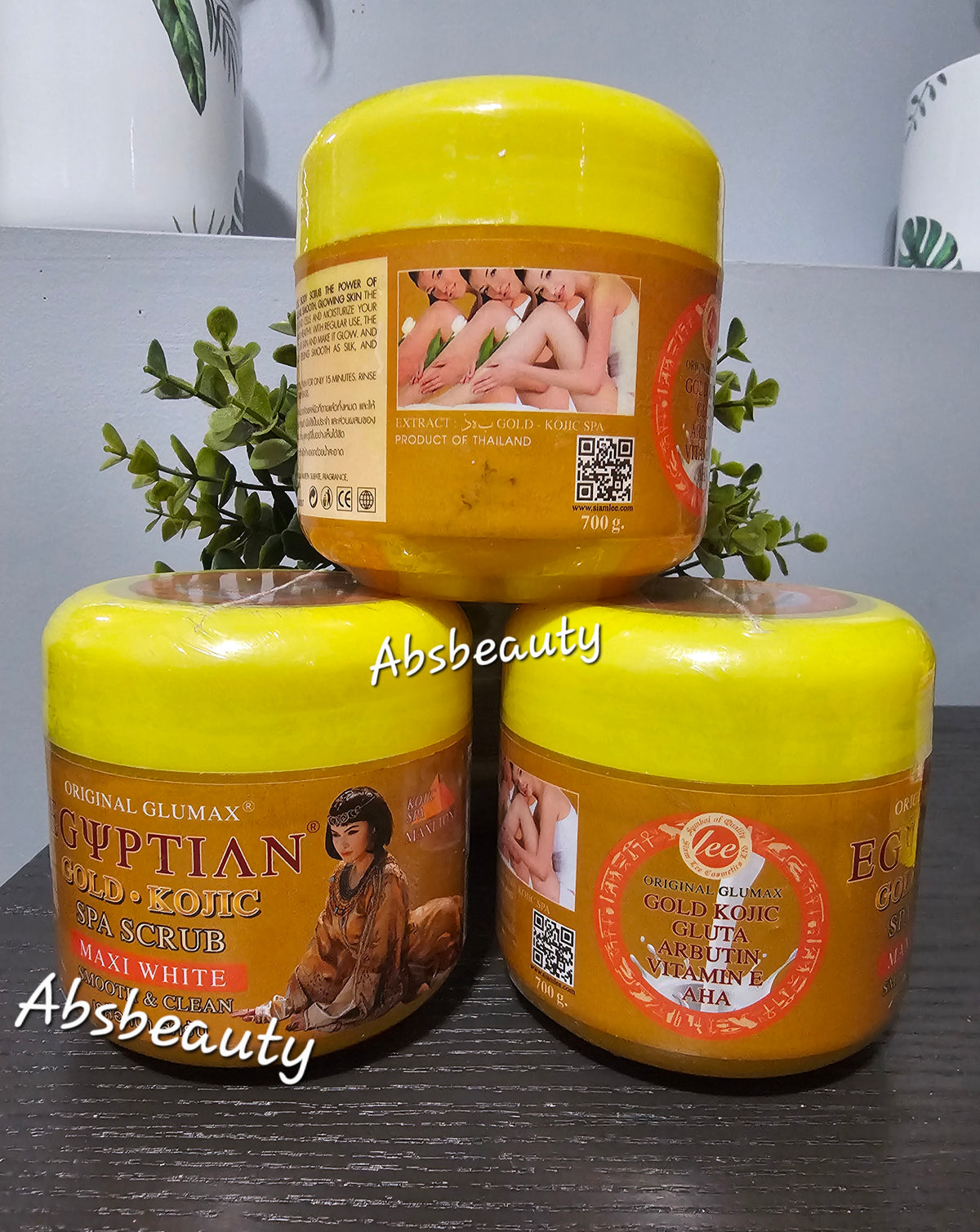 LEE Egyptian Gold Kojic Scrub Maxi White Smooth & Clean 1pc