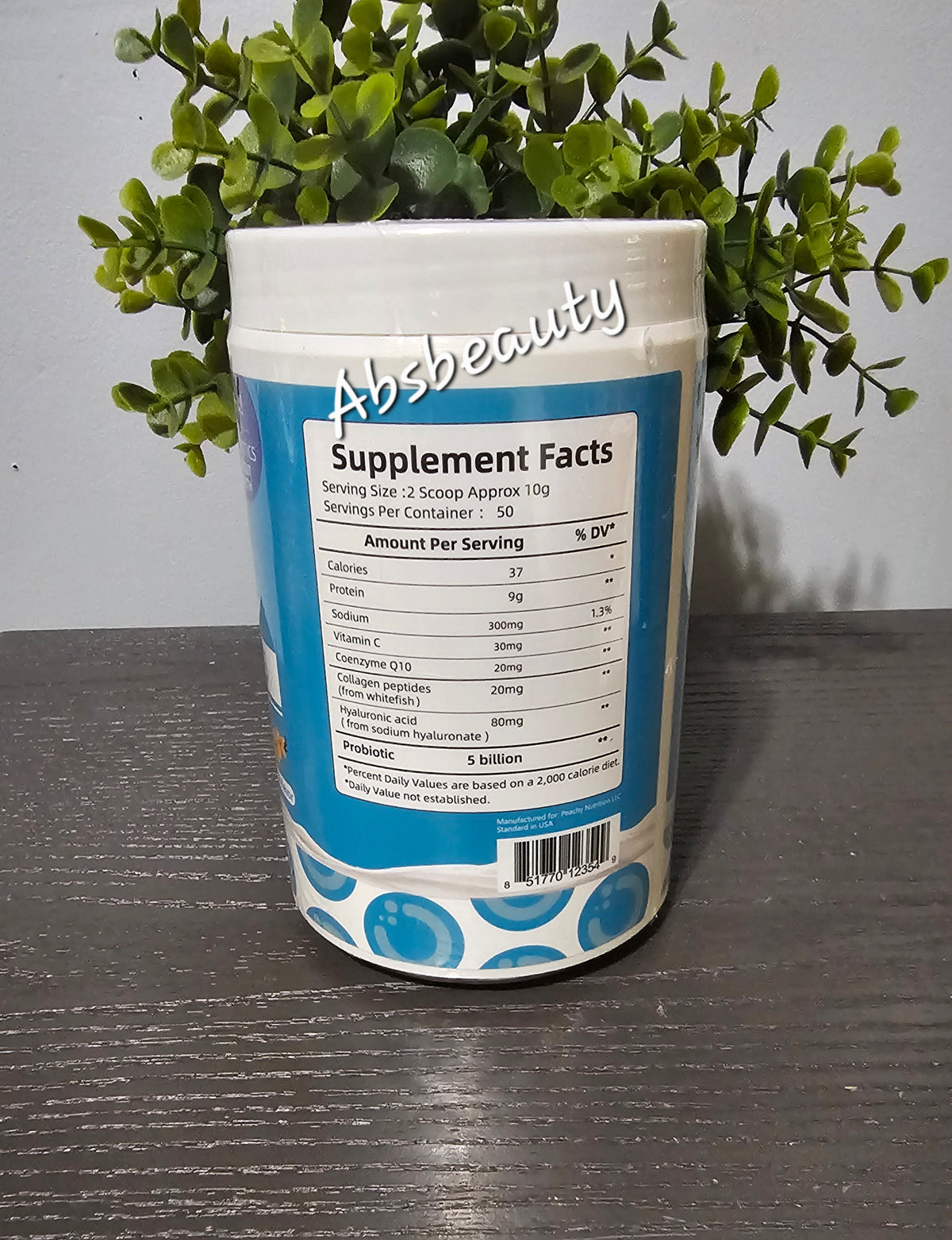 Peachy Beauty Collagen➕️Probiotic Supplements Powder 500g