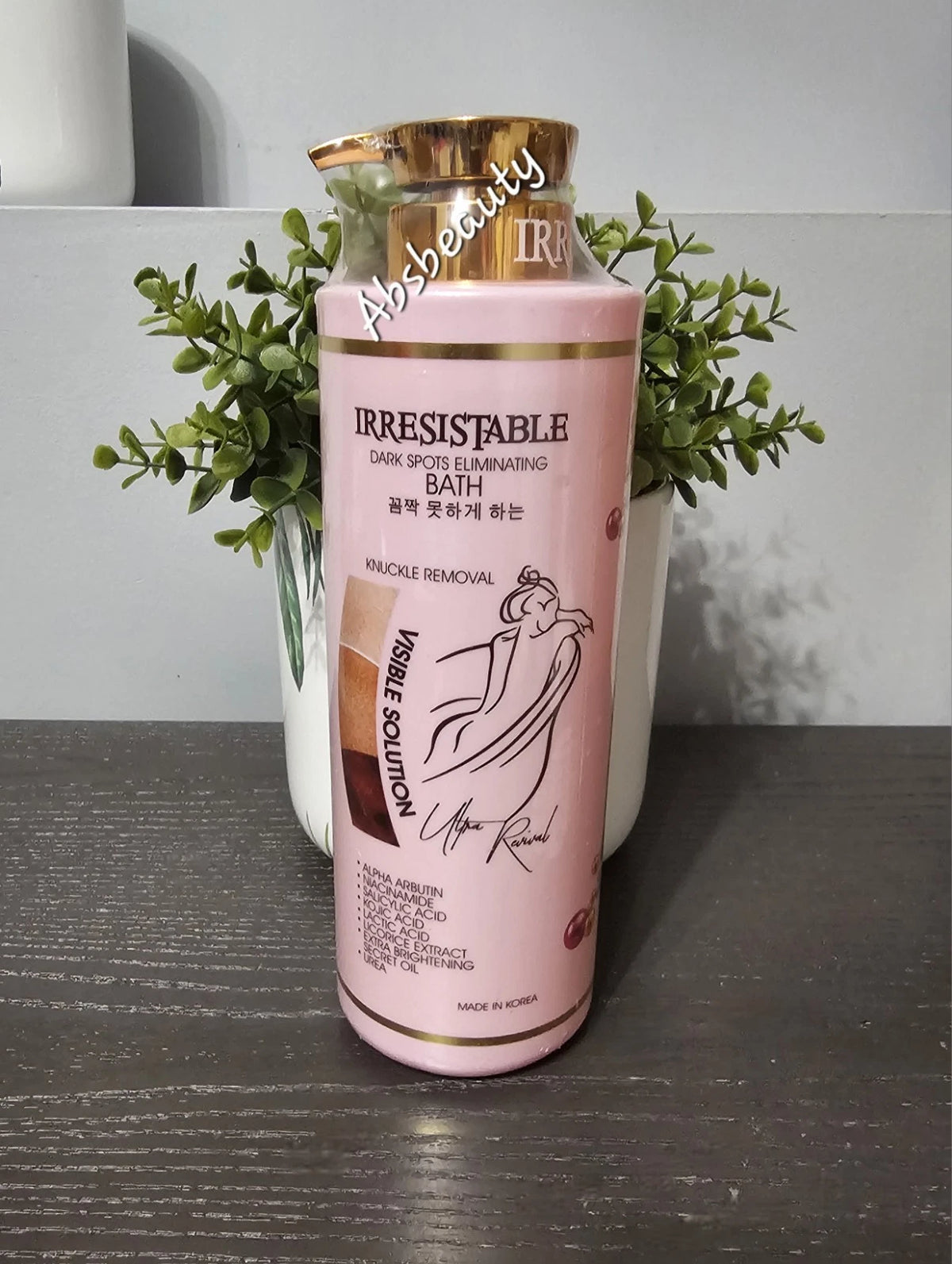 Irresistable Dark Spots Eliminating Brightening Body Wash Gel 1000ml
