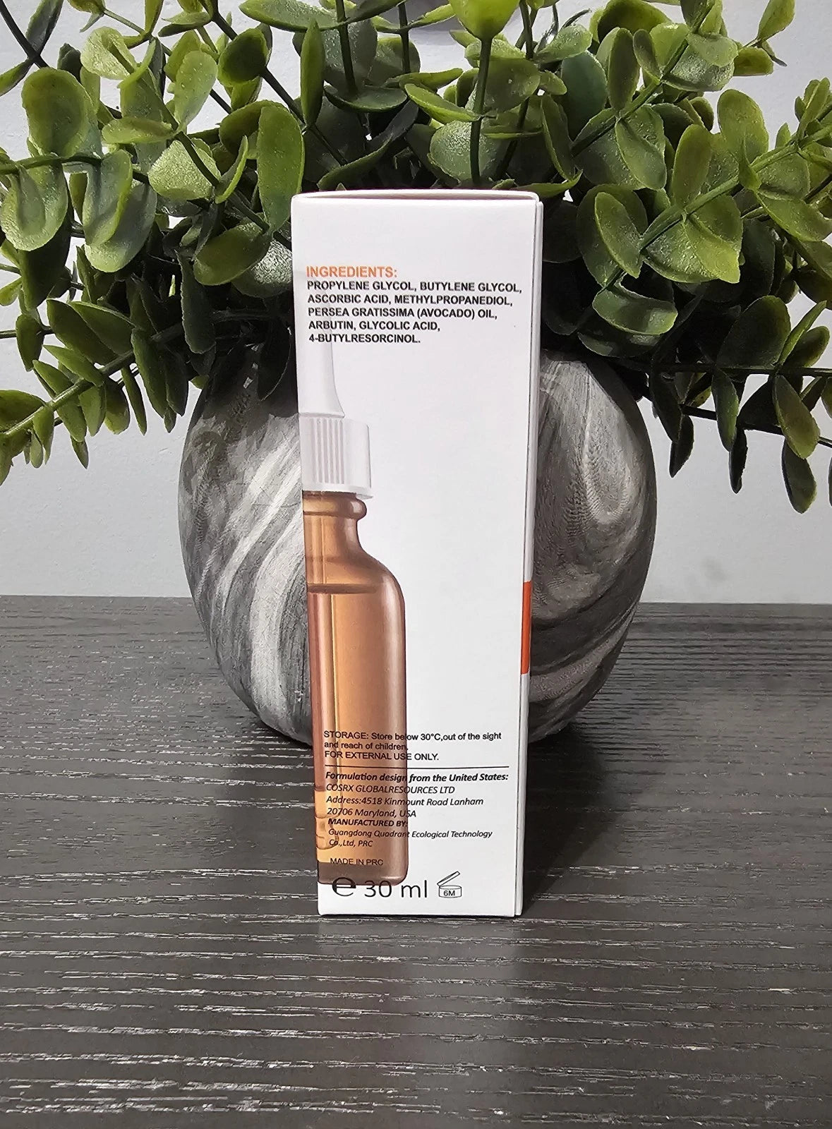 SADIA Vitamin C Face Serum Radiance, Renovating,Anti-Aging 30ml
