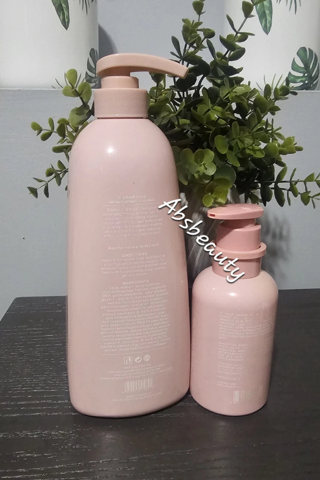 2pcs Blemish Care Half-C,Exfoliating Shower Gel & Exclusive Half-C Body Lotion ✨