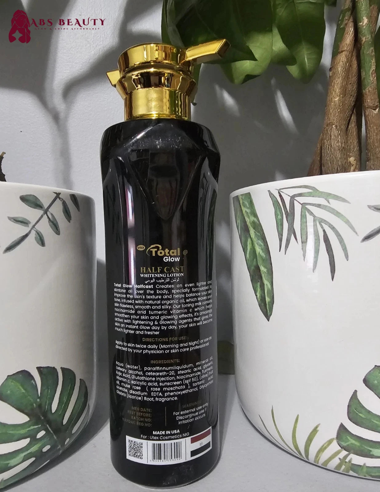 Total Glow Whitening Lotion With Alpha Arbutin Spf50 500ml