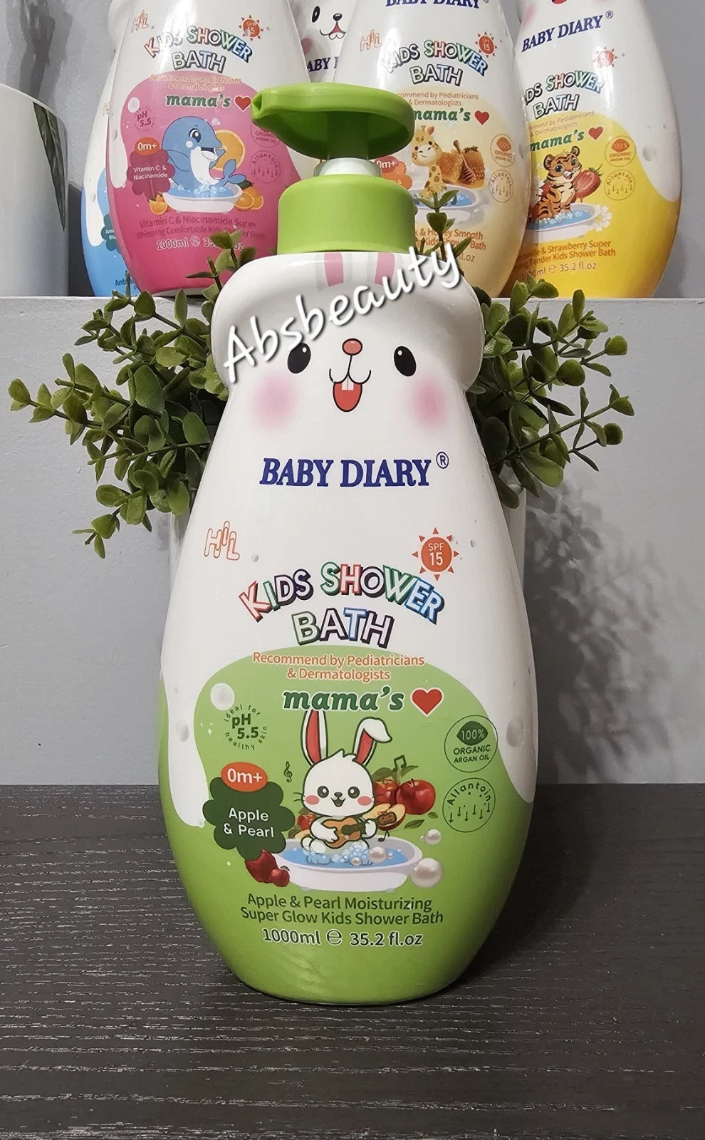 Baby Diary Kids Shower Bath SPF 15 1000ml