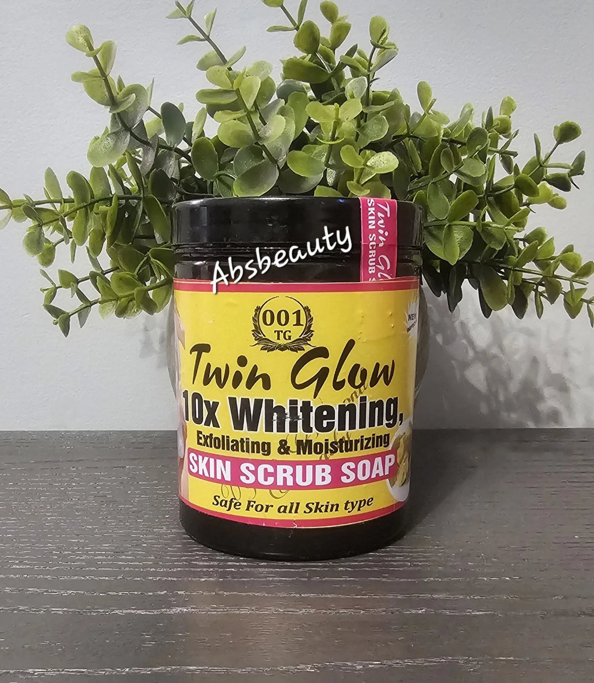 Twin Glow 10x Exfoliating Moisturizing Skin Scrub Soap