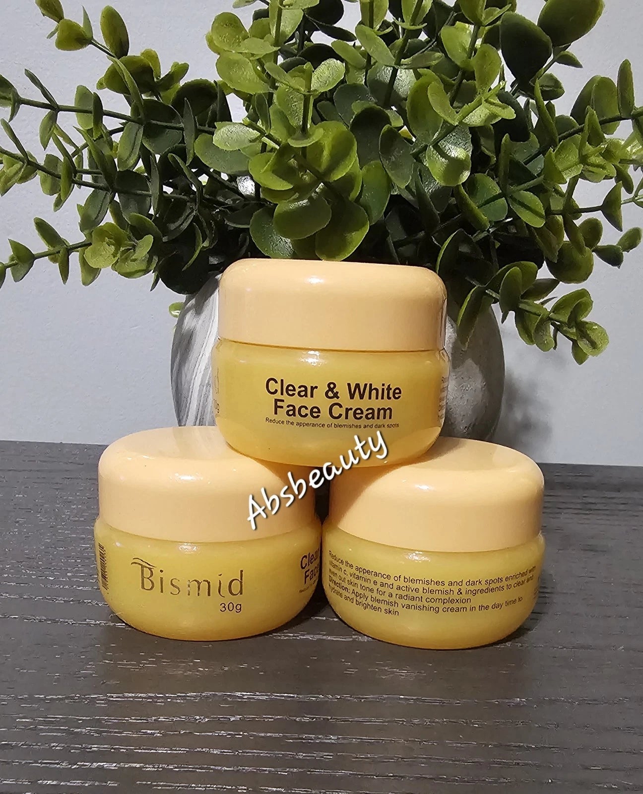 Bismid Clear & White Face Cream 30g 1pc 👌✅️