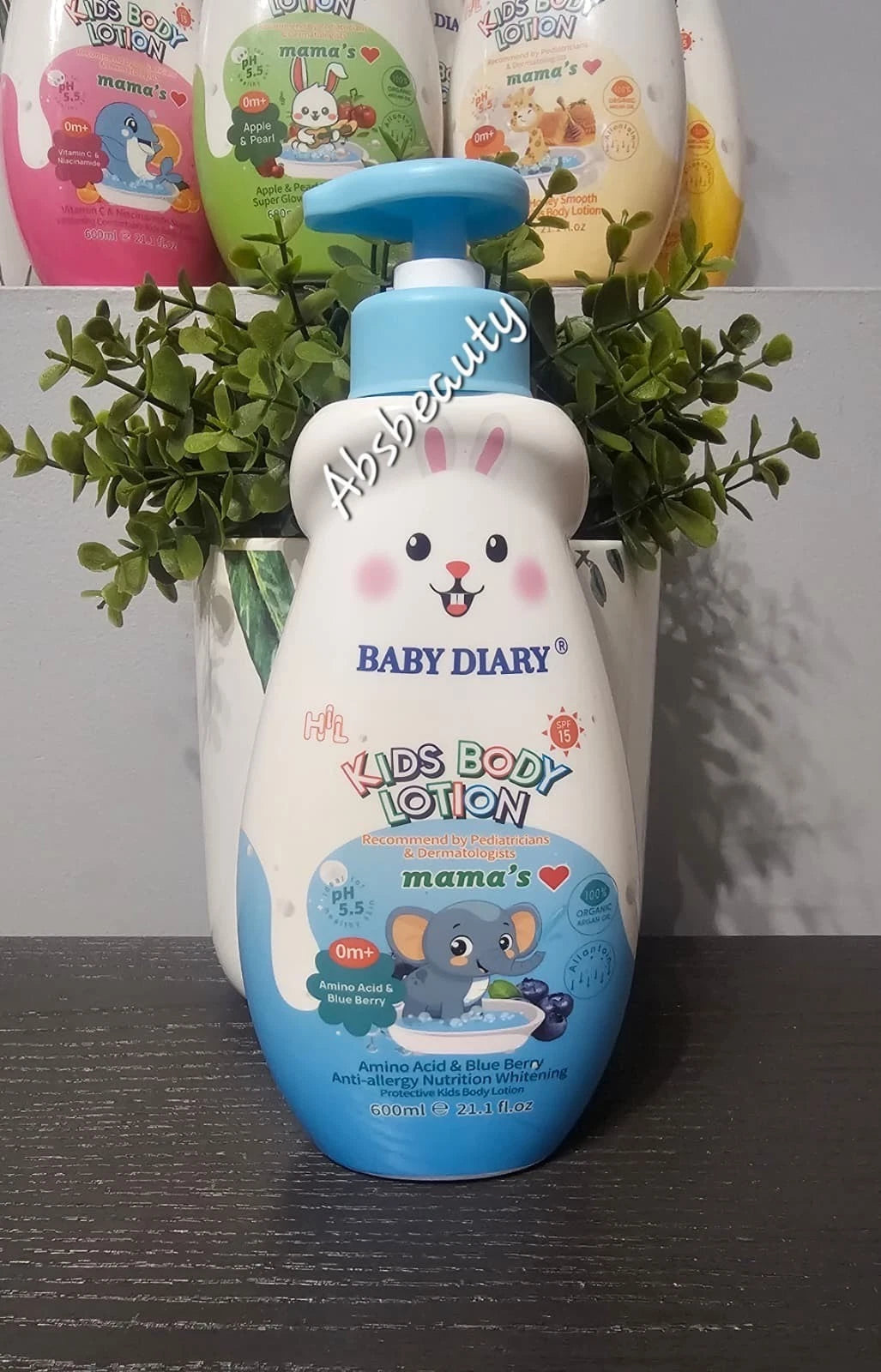Baby Diary Kids Body Lotion SPF 15 600ml