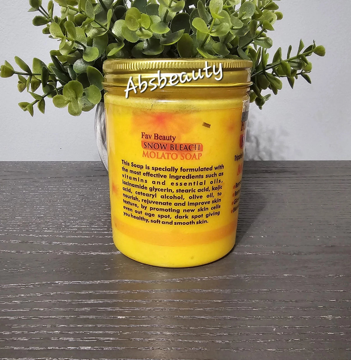 Fav Beauty 99% Whitenizer Yellow Molato Soap 500g