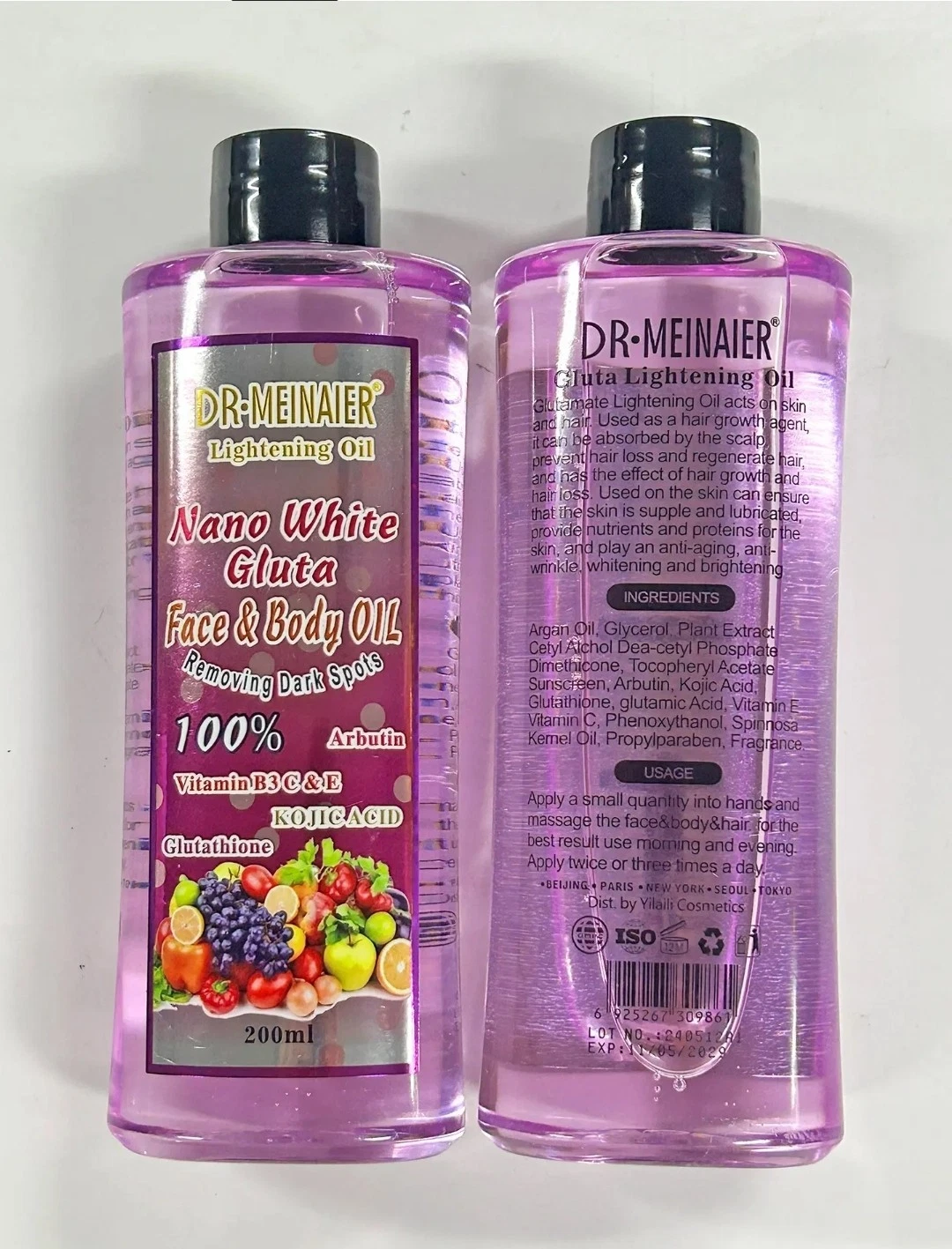 Dr Meinaier Whitening Essential Oil Face & Body Removing Dark Spots 1pc