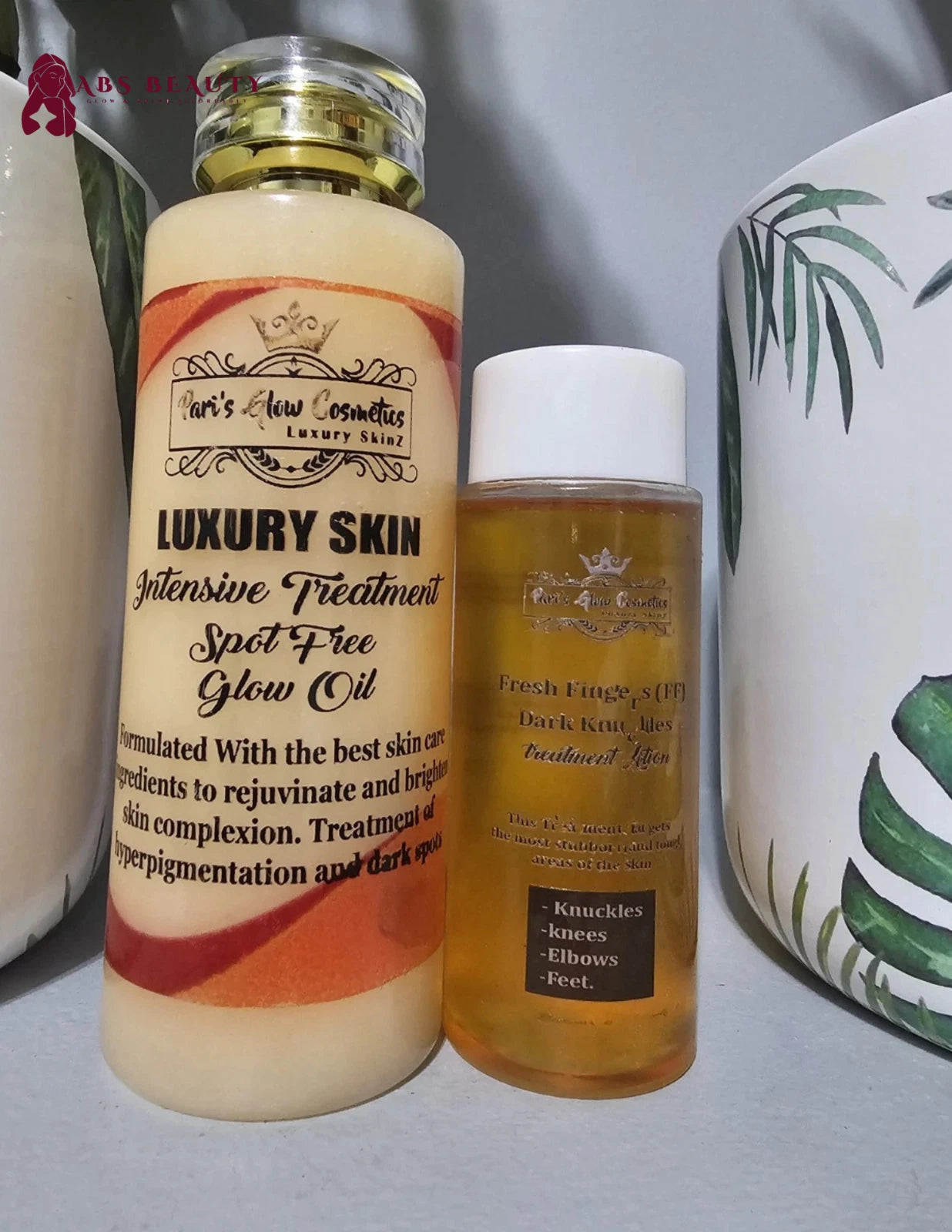 Pari's Glow Cosmetics Luxury Skin Intensive Treatment Dark Knuckles Set