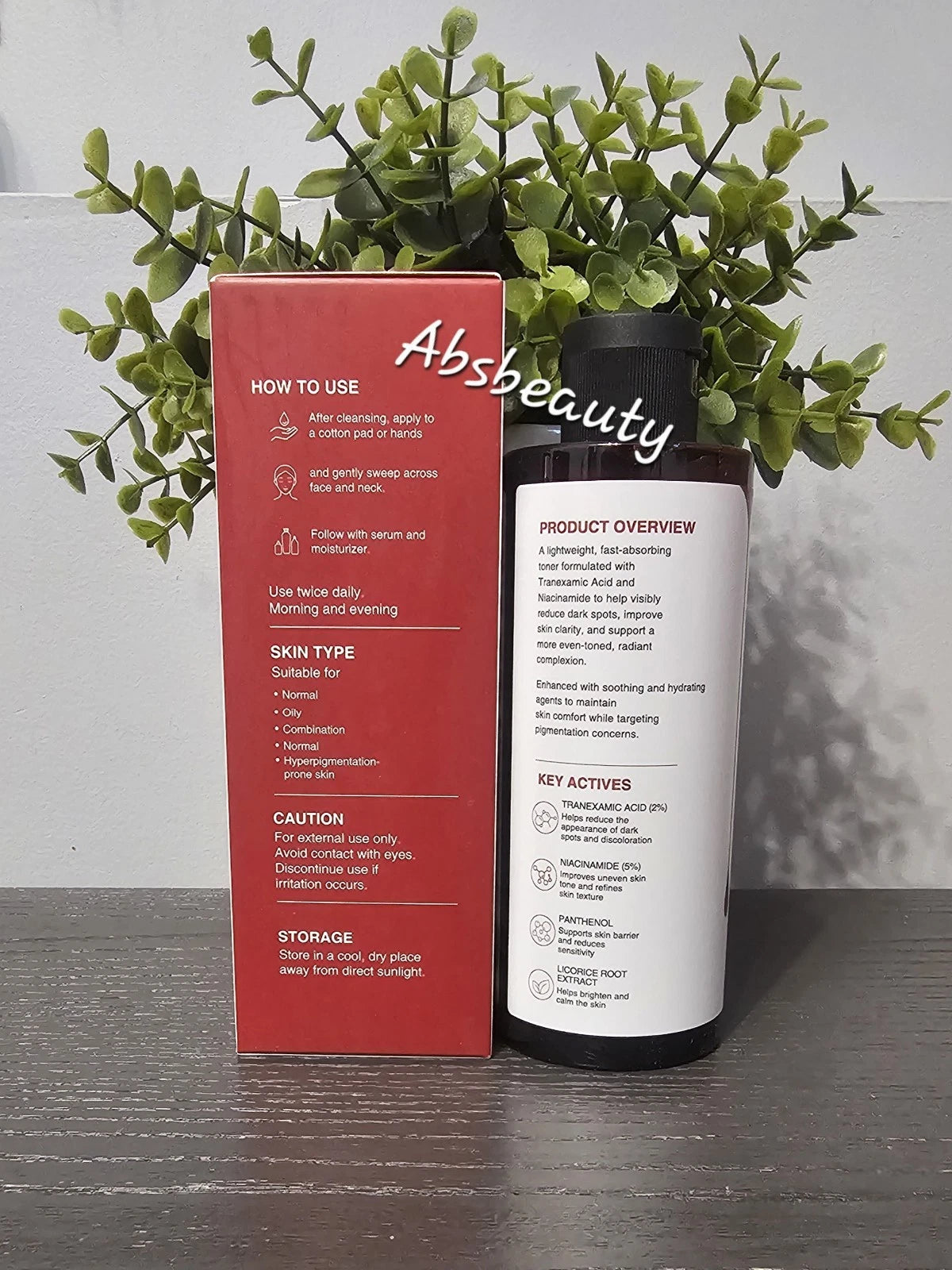 Pro Lab Tranexamic Acid + Niacinamide Brightening Booster Toner 300ml 1pc