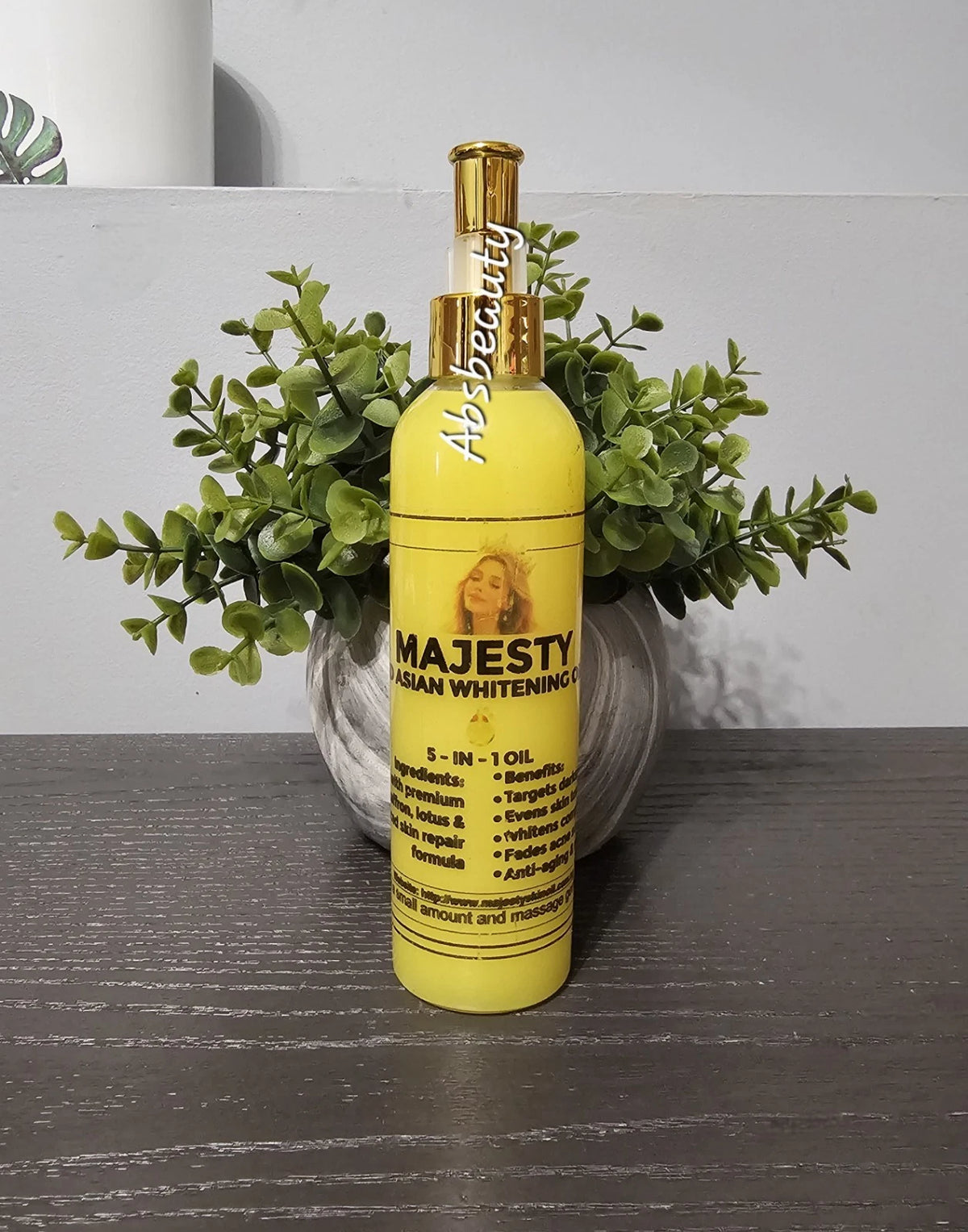 Majesty Asian Whitening Body Oil 5-in-1 Daily Use 250ml Original&Authentic