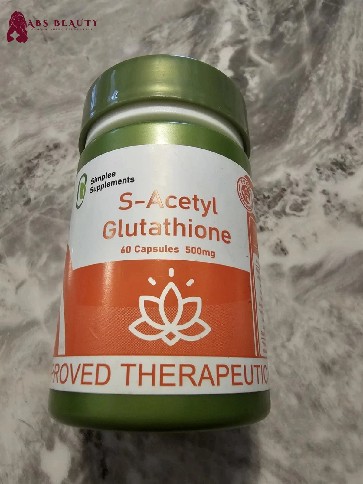 S-Acetyl Glutathione Whitening Skin 60 Capsules