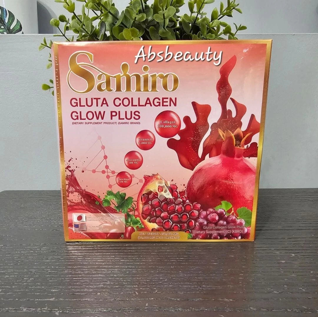Samiro Gluta Collagen Glow Plus Supplement 15000mg X 30 Sachets