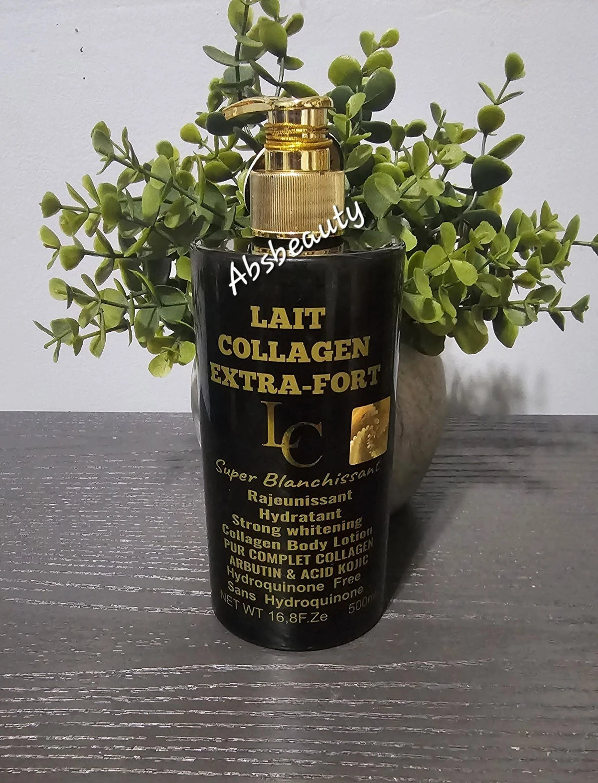 1pc Lait Collagen Extra Fort Super Blanchissant Whitening Body Lotion 500ml