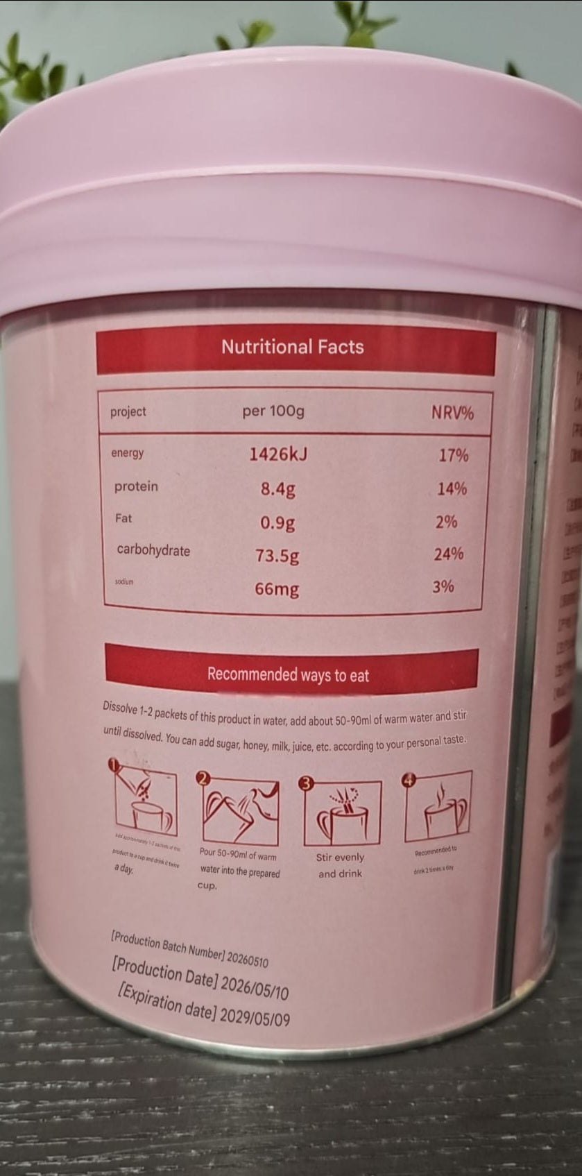 Collagen Cranberry Solid Beverage Supplement Powder Anti-Aging 60 Sachets💯👍