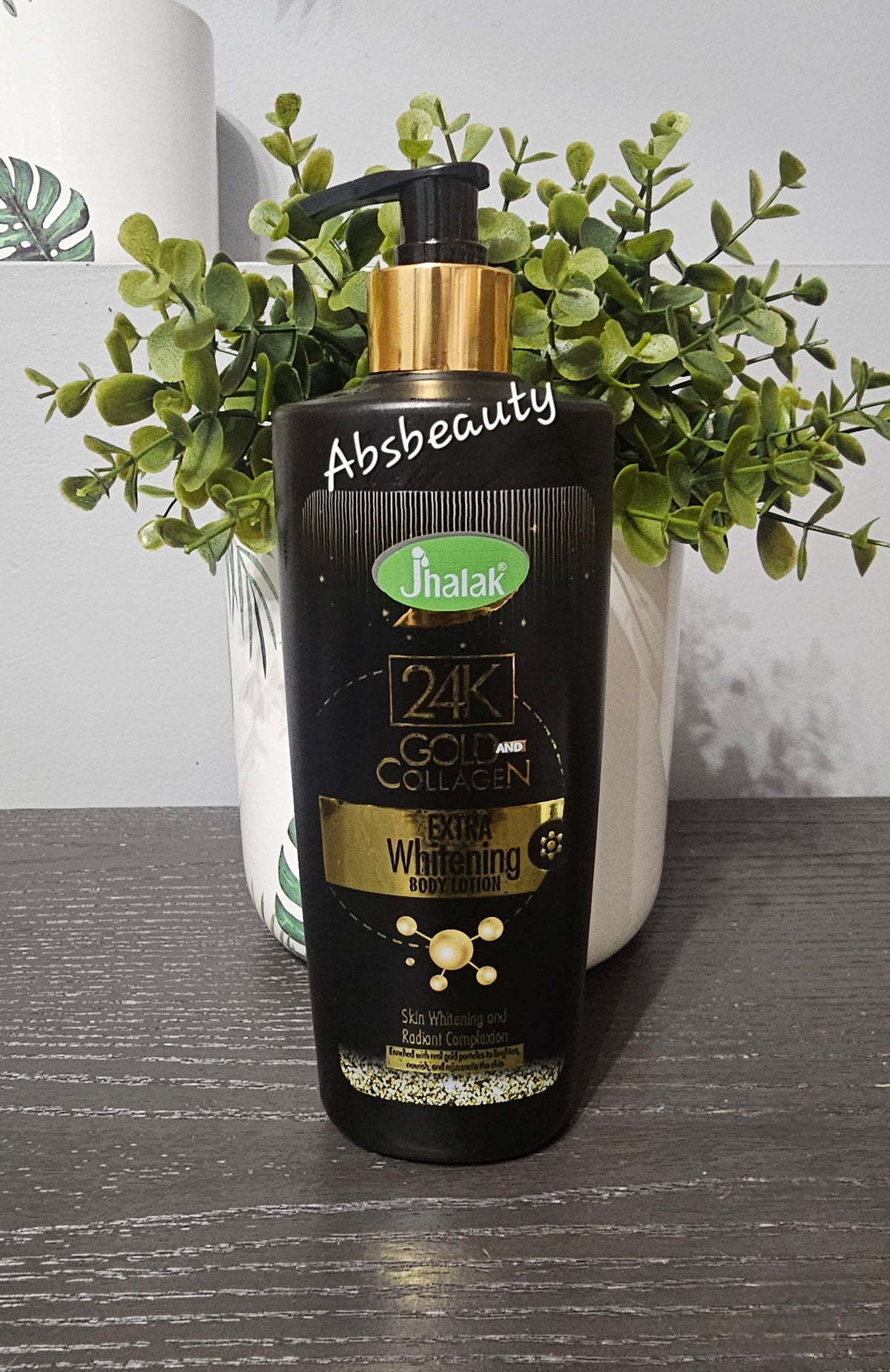 Jhalak 24K Gold & Collagen Body Lotion Skin Whitening & Radiant Complexion 500ml 💯👌