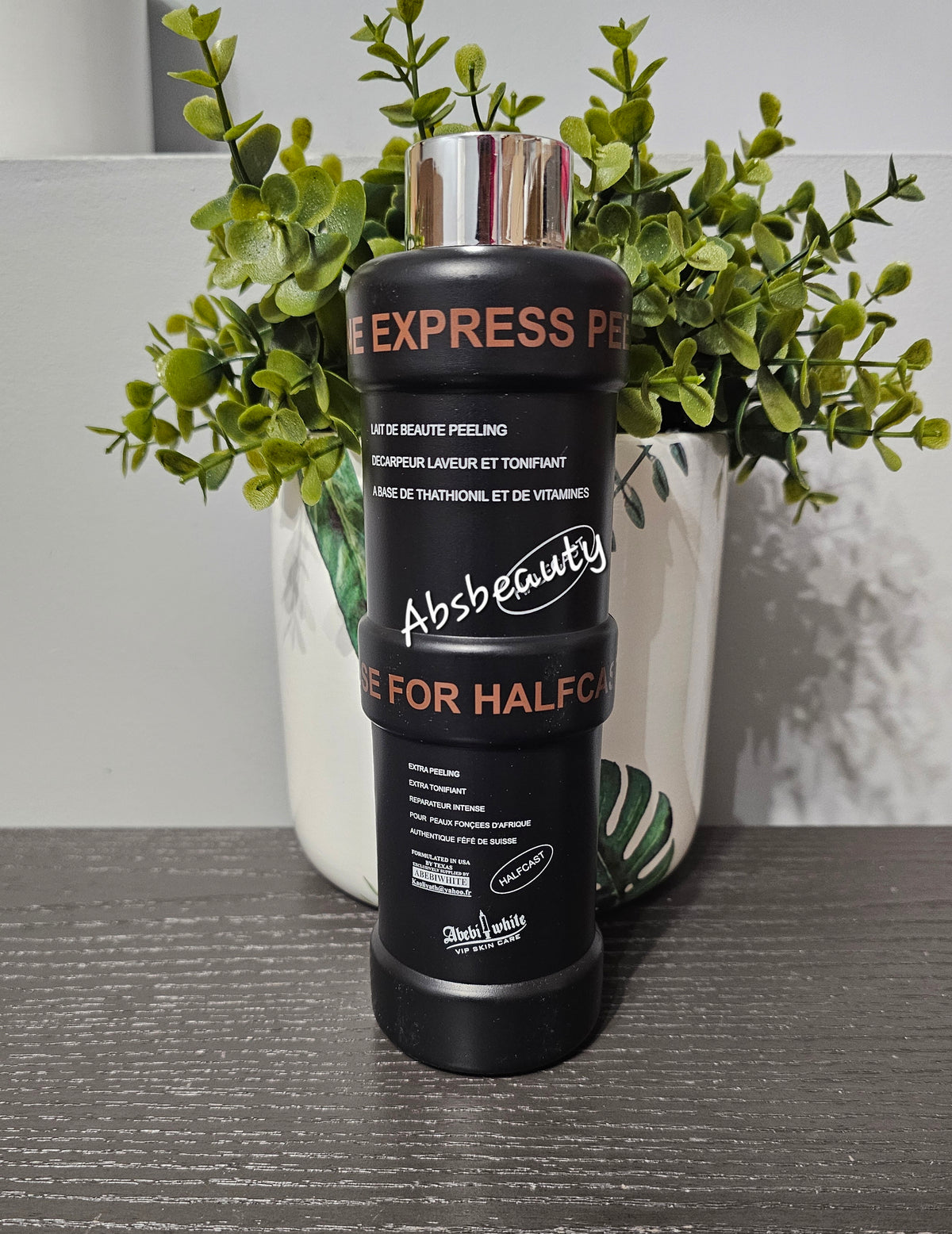 Abebi White Vip Skin Care Brune Express Peeling Half-C Body Lotion